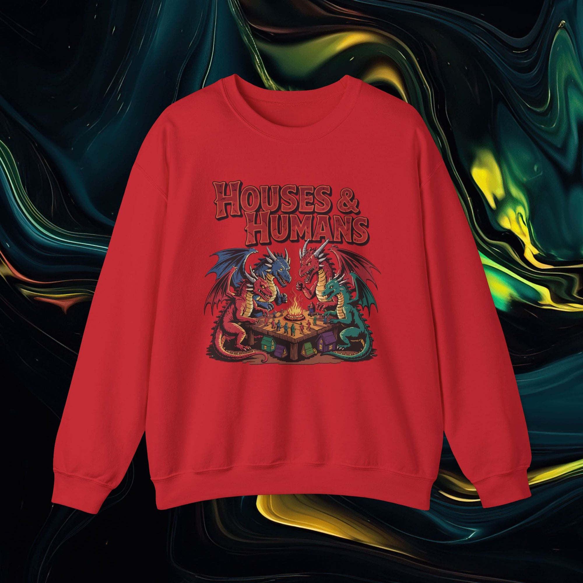Houses &amp; Humans | Gildan 18000 | Unisex Heavy Blend™ Crewneck Sweatshirt