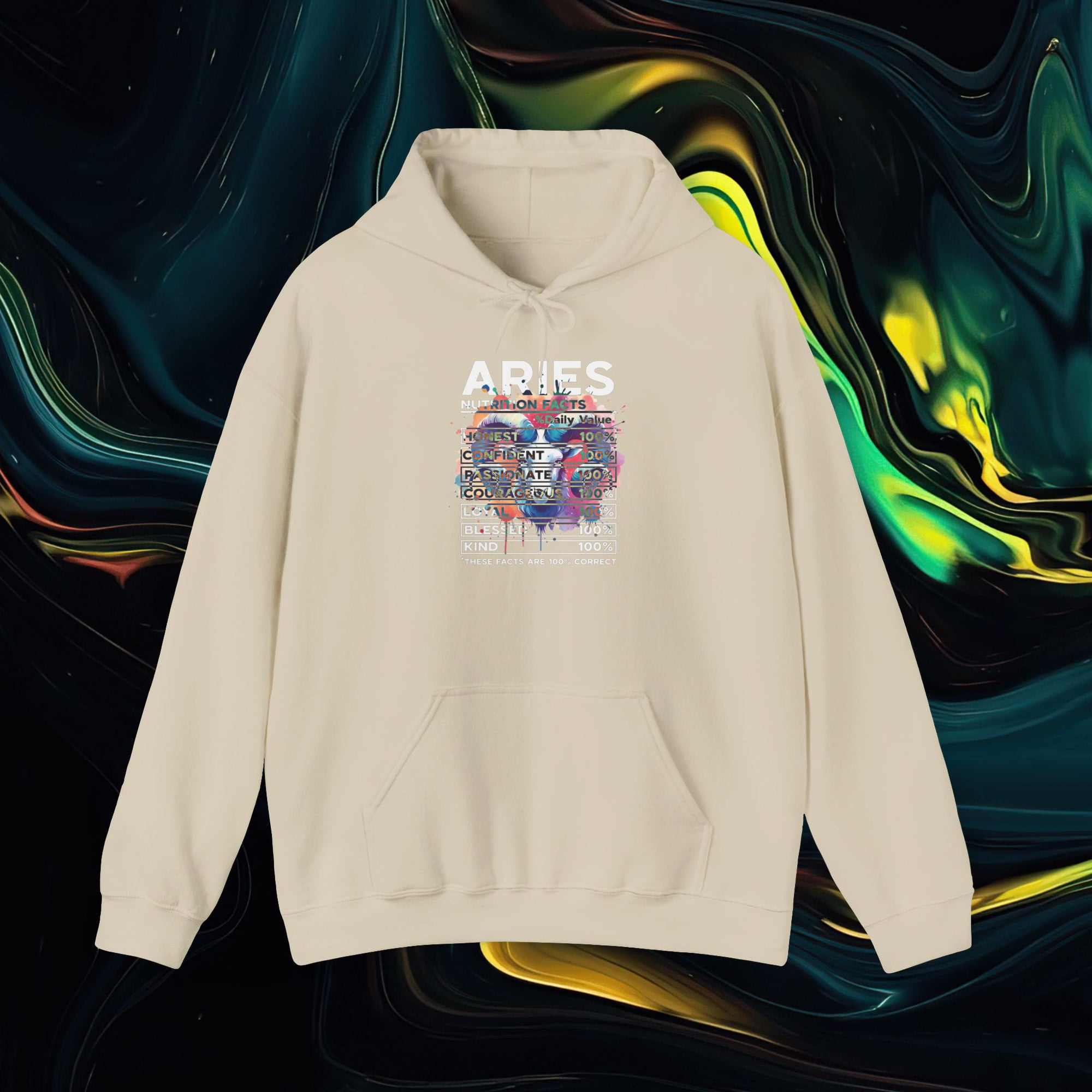 Aries | Gildan 18500 | Unisex Heavy Blend™ Hooded Sweatshirt