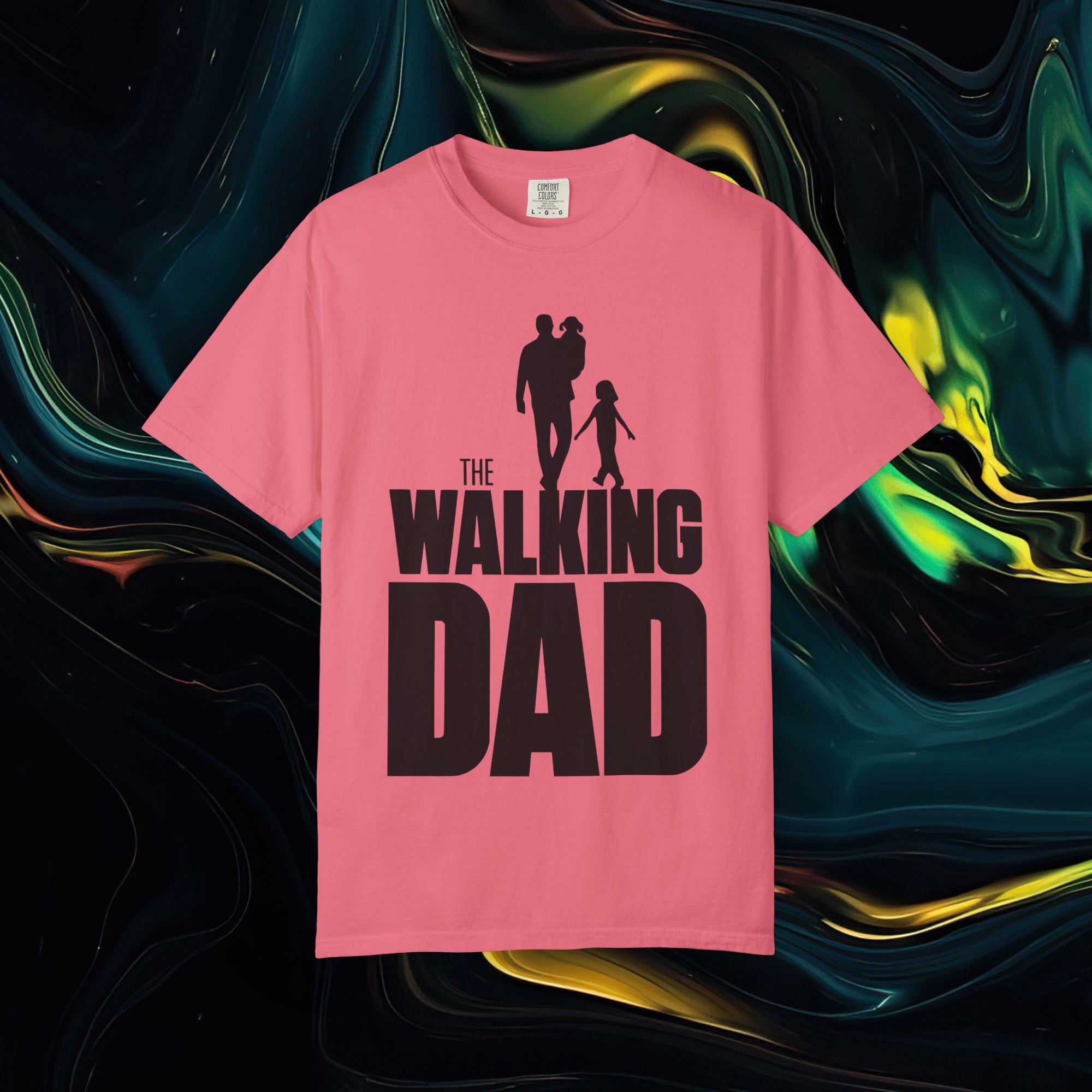 The Walking Dad | Comfort Colors C1717 | Unisex Garment-Dyed T-shirt