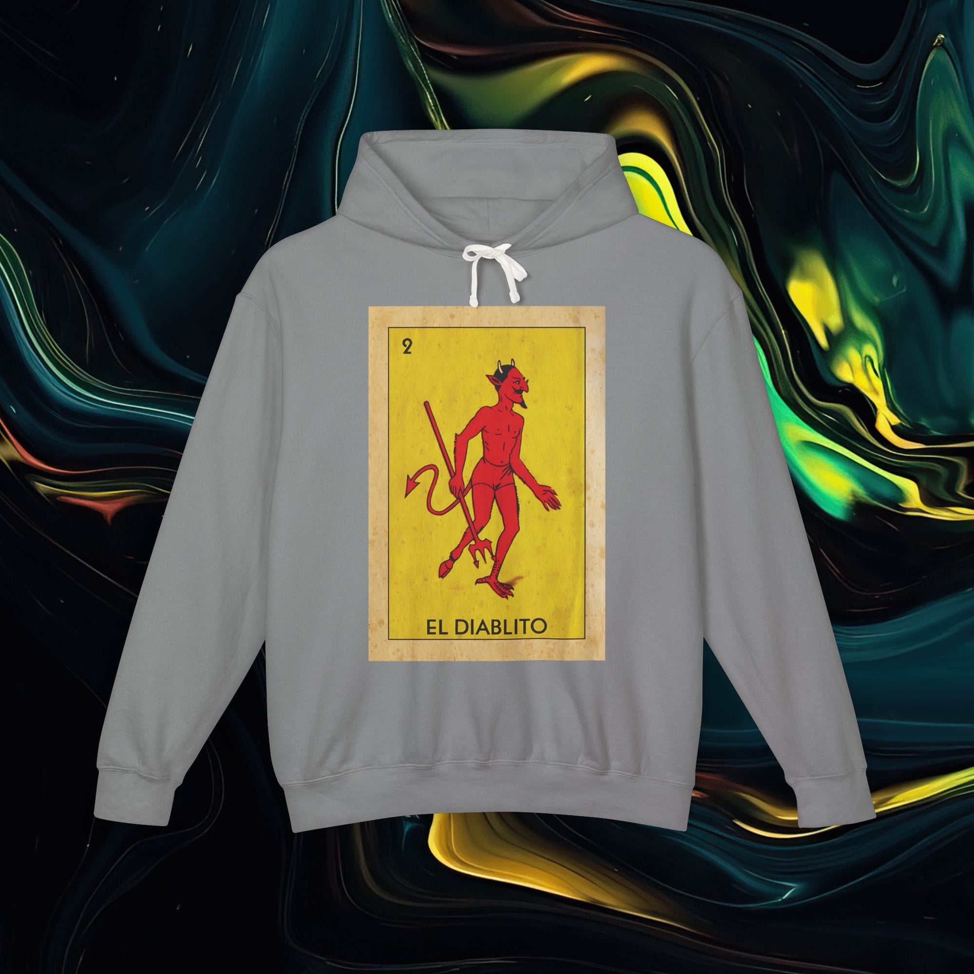 Diablito | Comfort Colors 1467 | Unisex Lightweight Hooded Sweatshirt
