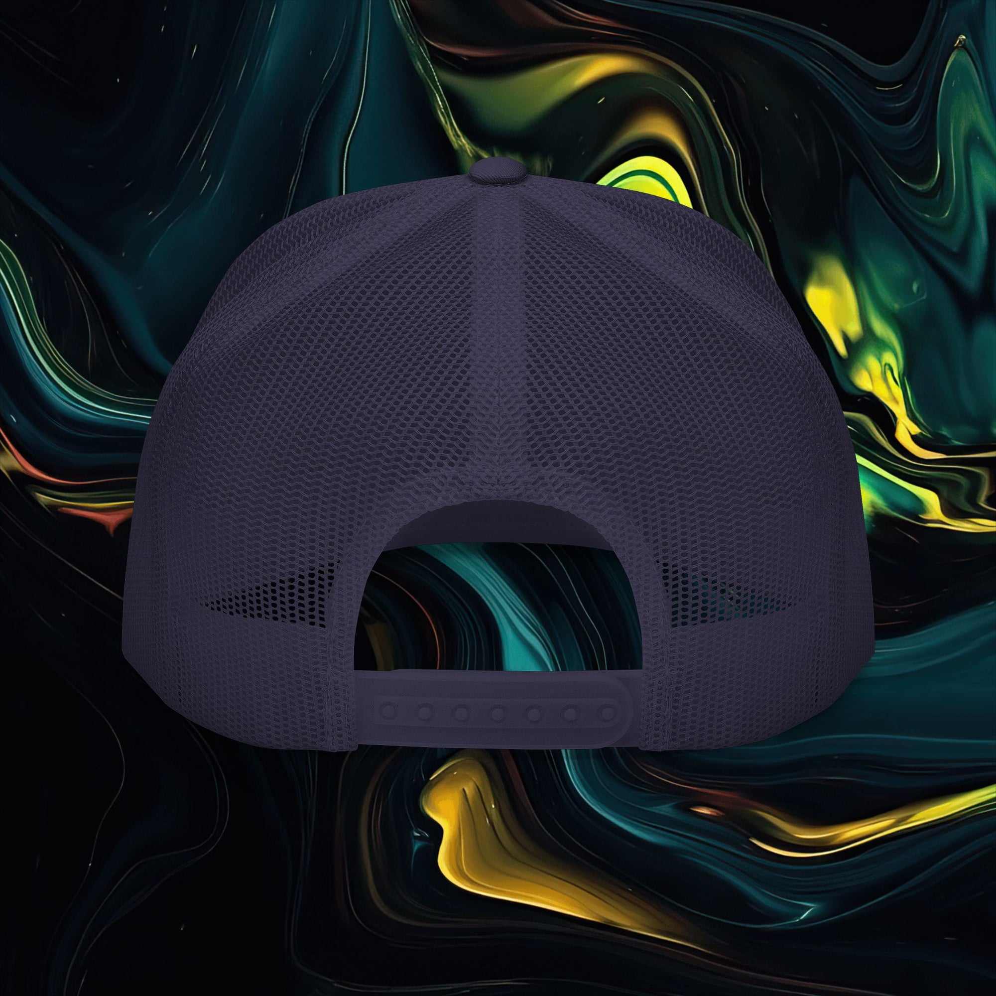 Solano Designs | Embroidered 5 Panel Trucker Cap - Trendy Casual Hat for Everyday Wear