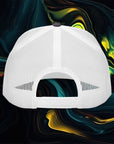 Solano Designs | Embroidered 5 Panel Trucker Cap - Trendy Casual Hat for Everyday Wear