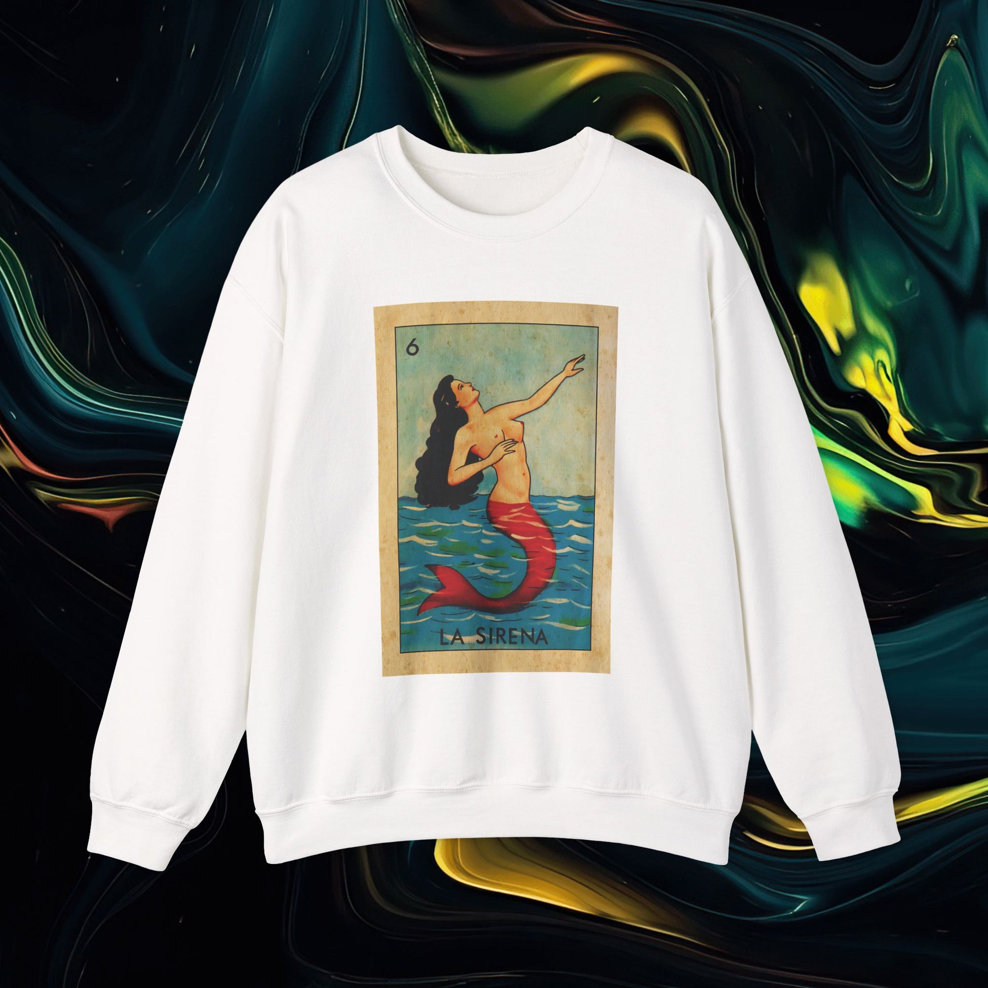 Sirena | Gildan 18000 | Unisex Heavy Blend™ Crewneck Sweatshirt