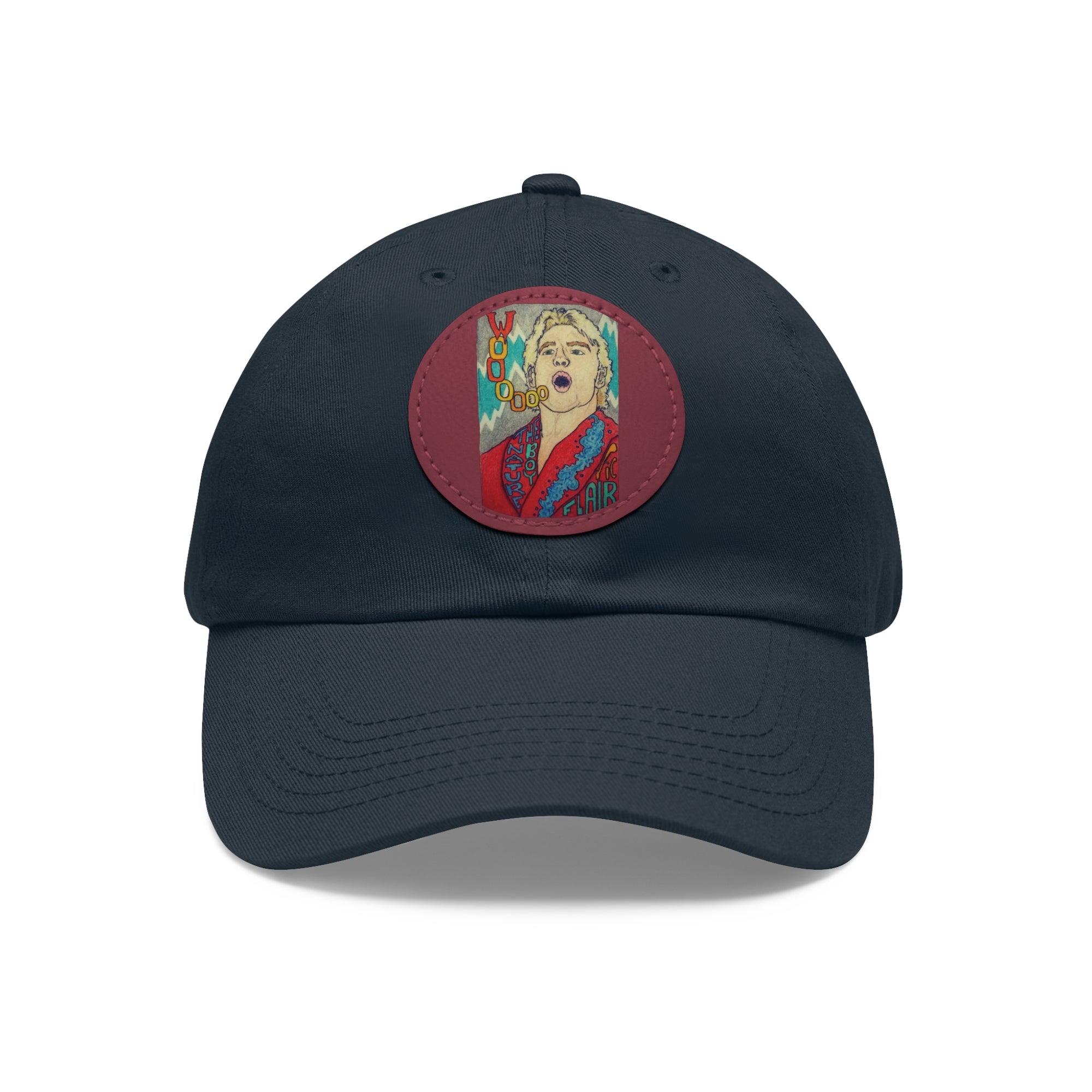 Wooo | Dad Hat with Leather Patch