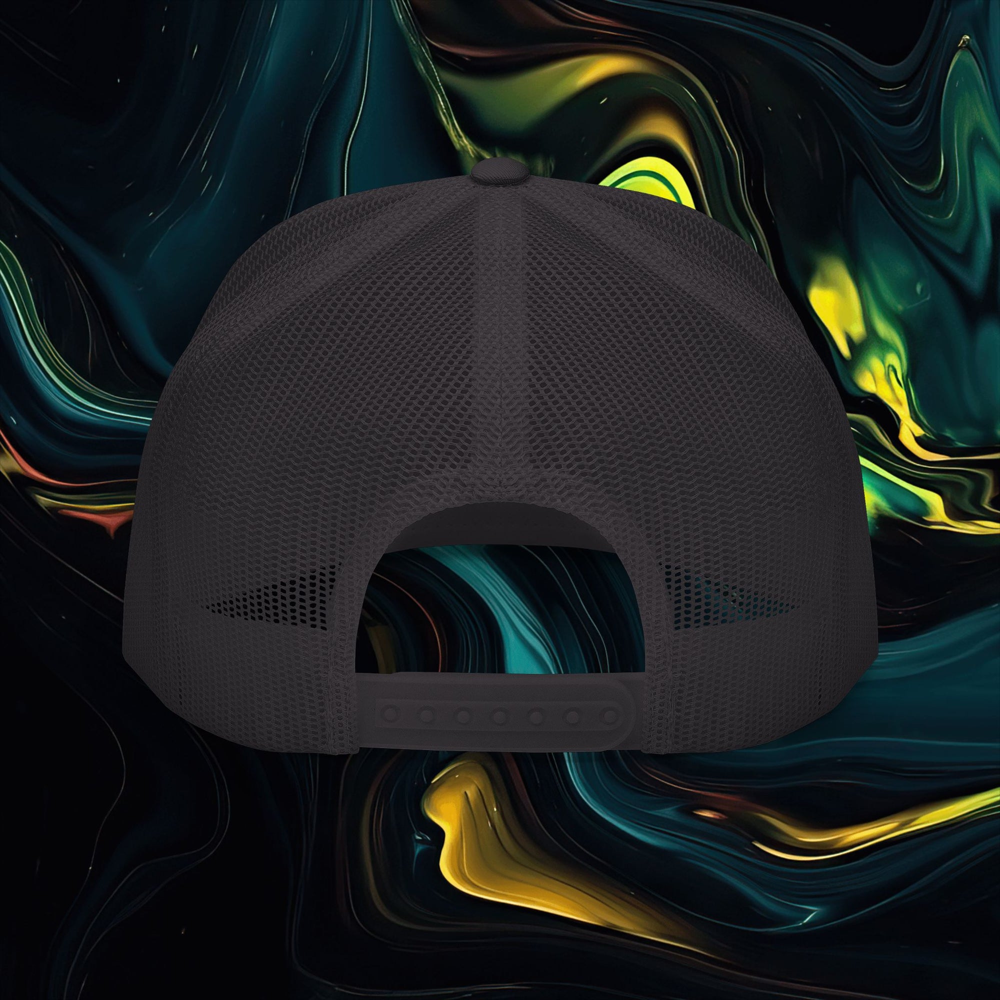 Solano Designs | Embroidered 5 Panel Trucker Cap - Trendy Casual Hat for Everyday Wear