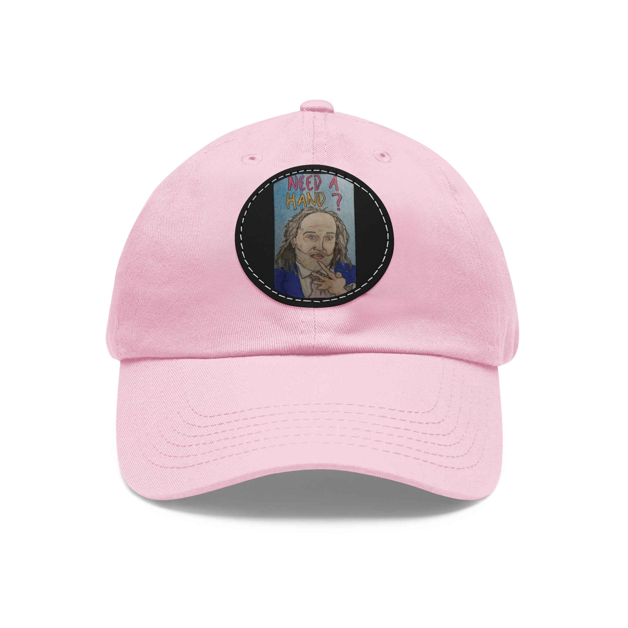 Need a Hand? | Dad Hat with Leather Patch