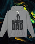 The Walking Dad | Comfort Colors 1467 | Unisex Lightweight Hooded Sweatshirt