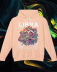 Libra | Comfort Colors 1467 | Unisex Lightweight Hooded Sweatshirt