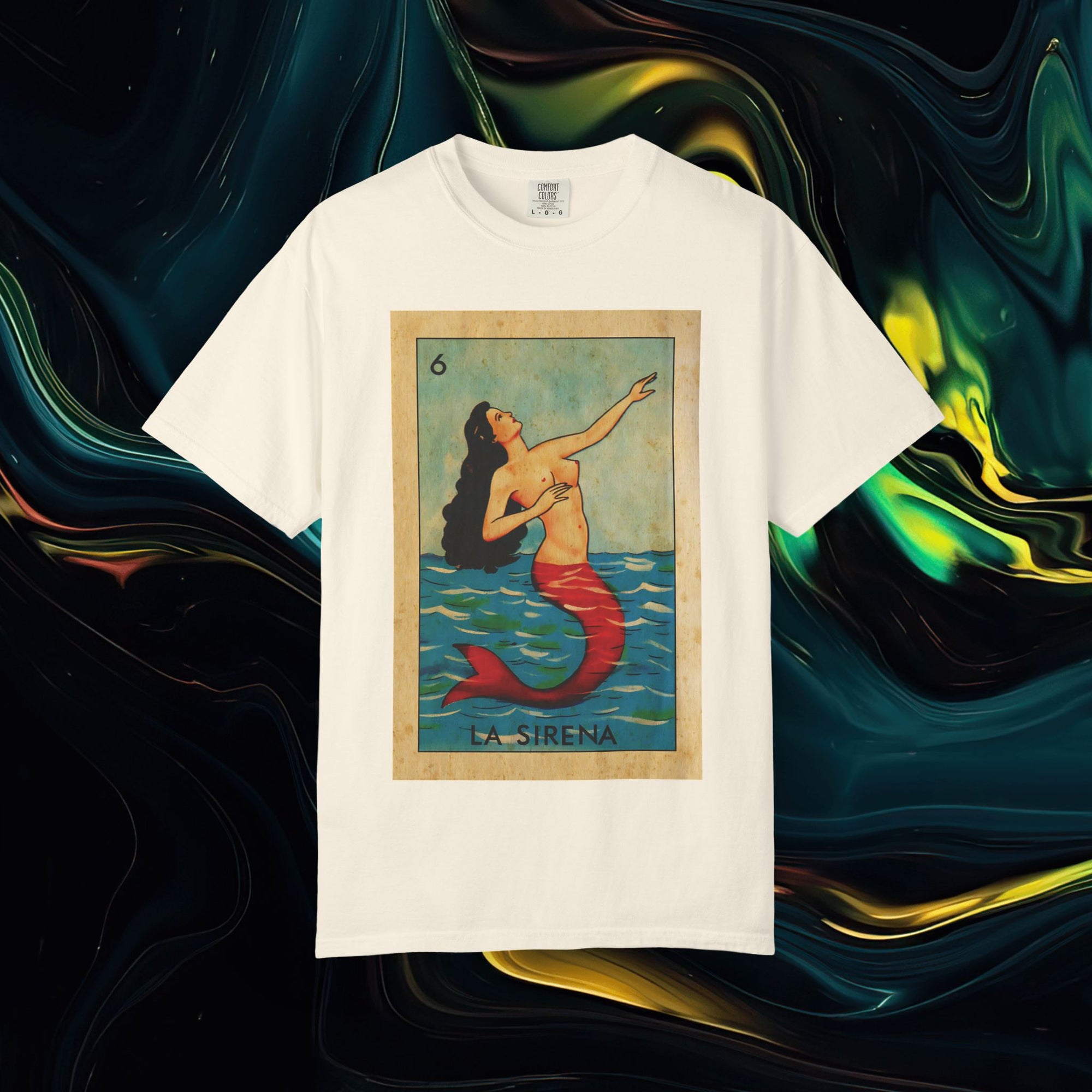 Sirena | Comfort Colors C1717 | Unisex Garment-Dyed T-shirt