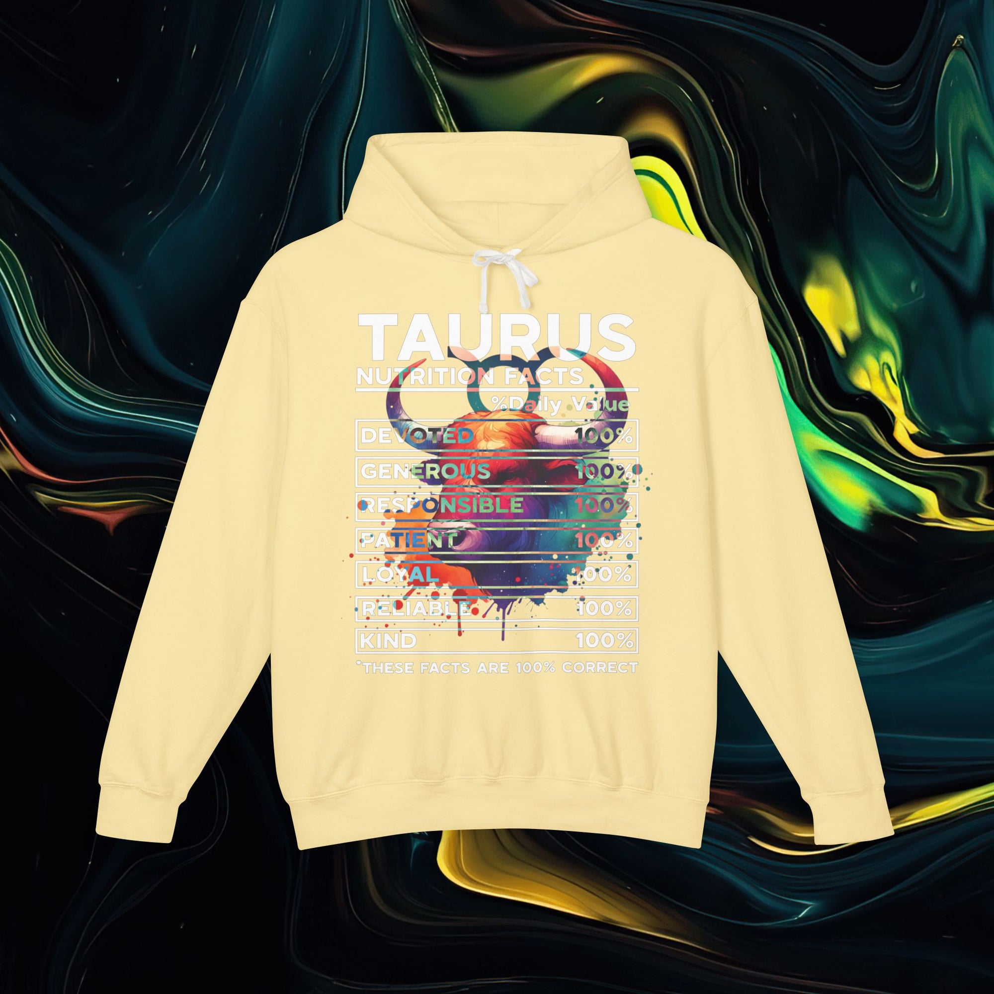 Taurus | Comfort Colors 1467 | Unisex Lightweight Hooded Sweatshirt