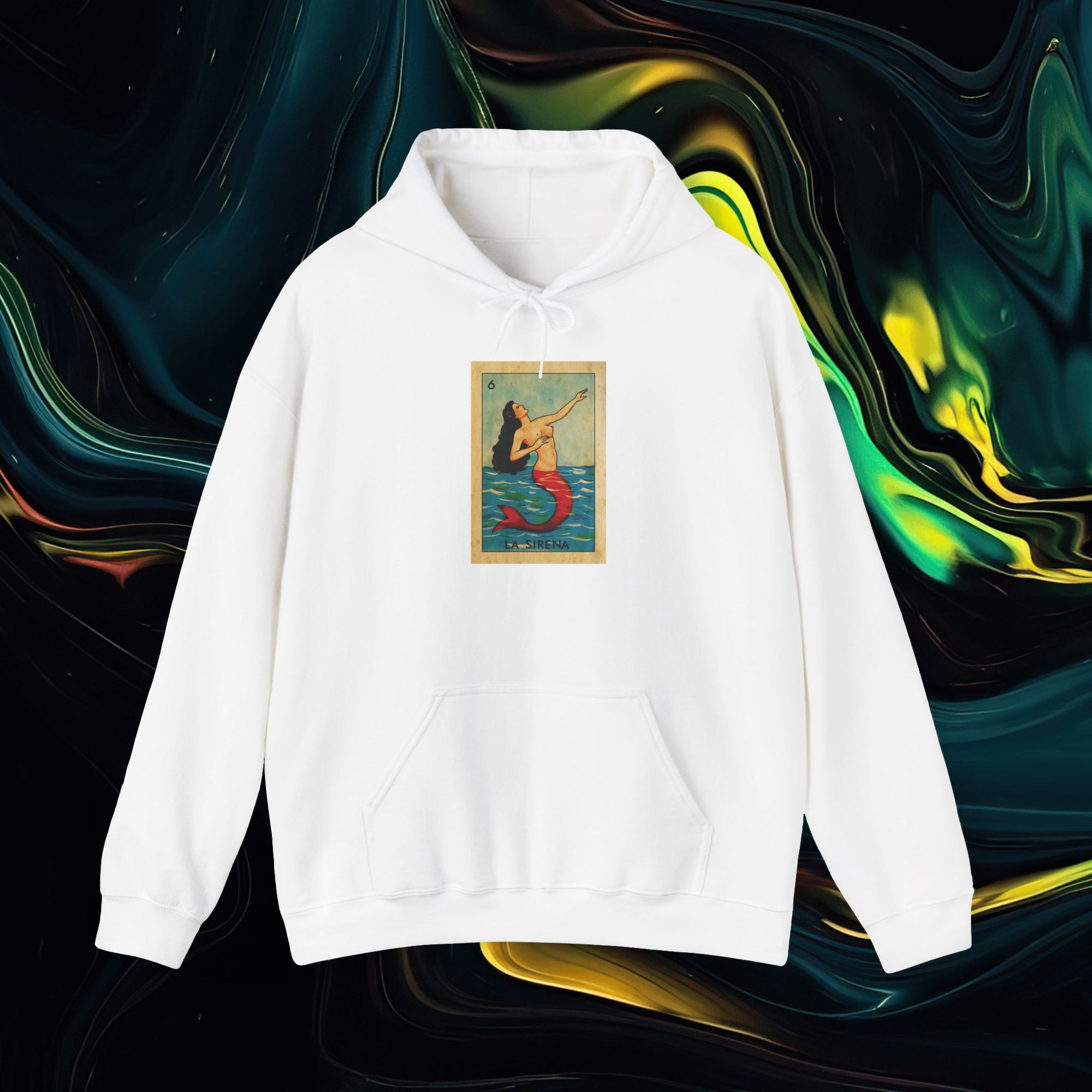 Sirena | Gildan 18500 | Unisex Heavy Blend™ Hooded Sweatshirt