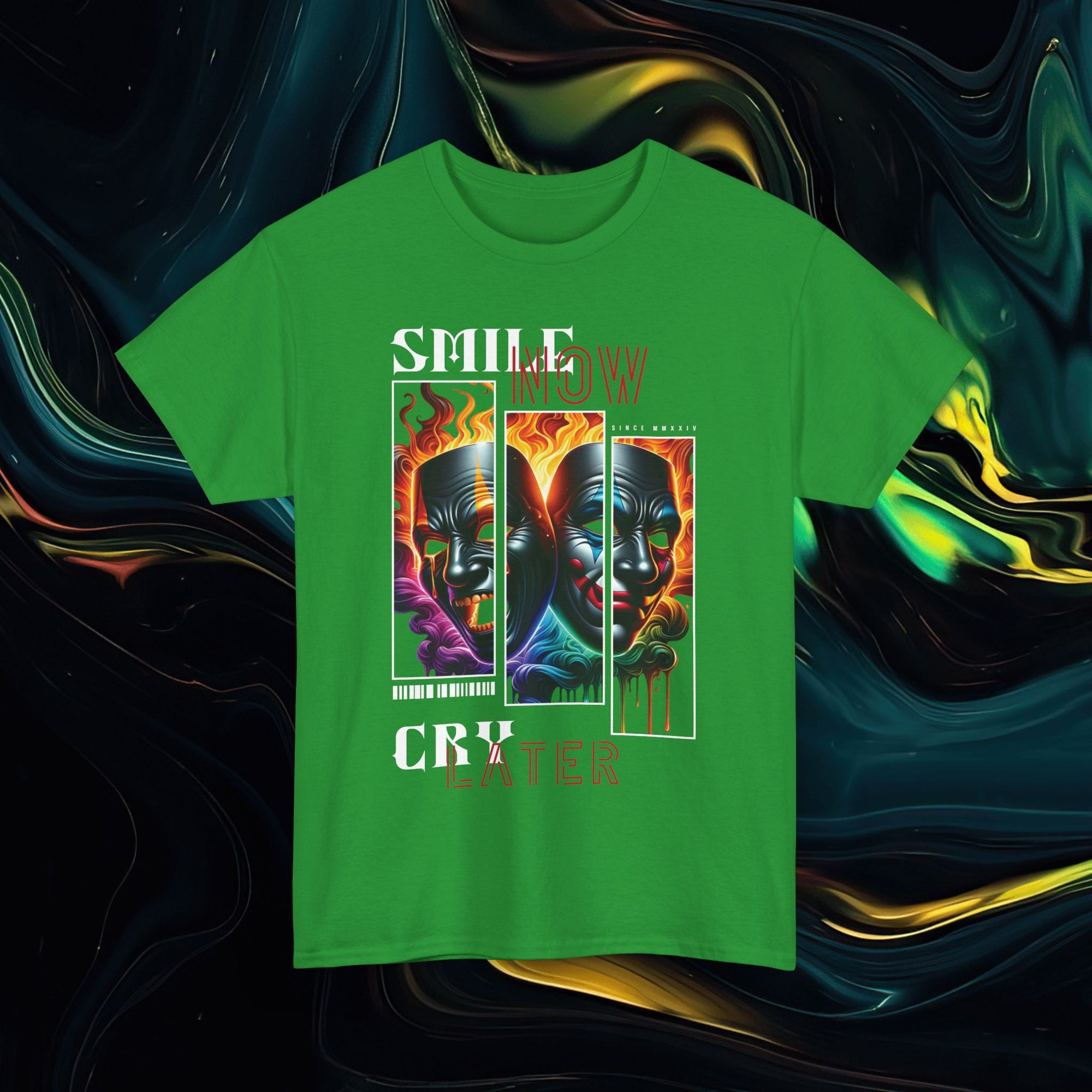 Smile Now Cry Later | Gildan 5000 | Unisex Heavy Cotton Tee