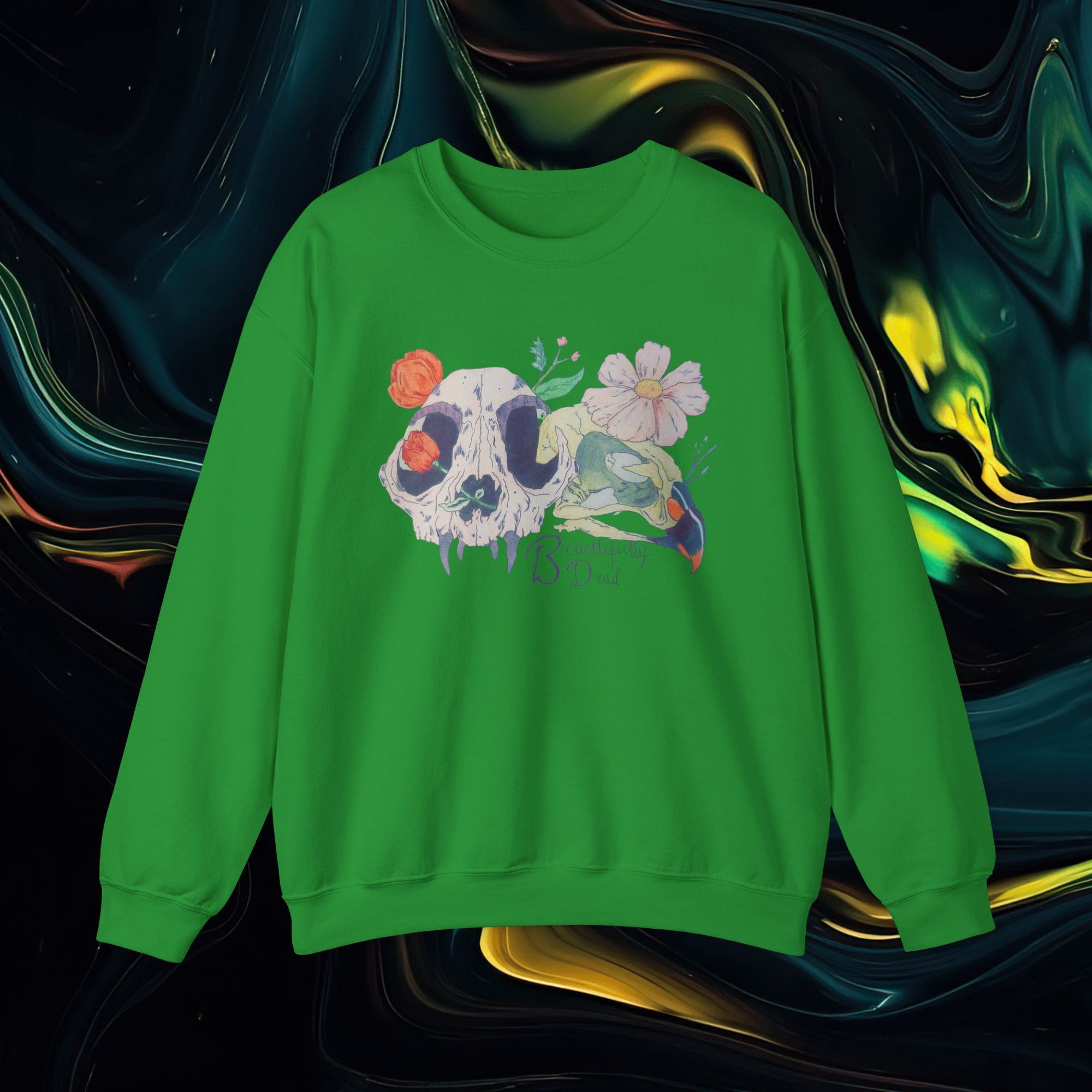 Beautifully Dead | Gildan 18000 | Unisex Heavy Blend™ Crewneck Sweatshirt