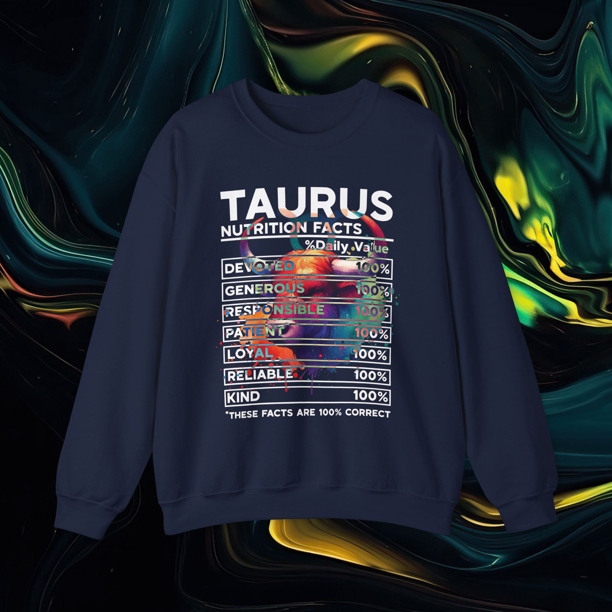 Taurus | Gildan 18000 | Unisex Heavy Blend™ Crewneck Sweatshirt