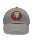 Wooo | Dad Hat with Leather Patch