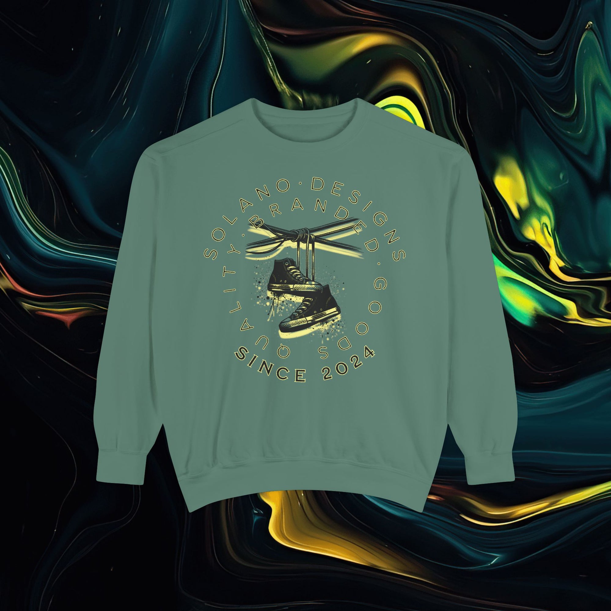 Chuck&#39;em | Comfort Colors 1566 Unisex Garment-Dyed Sweatshirt