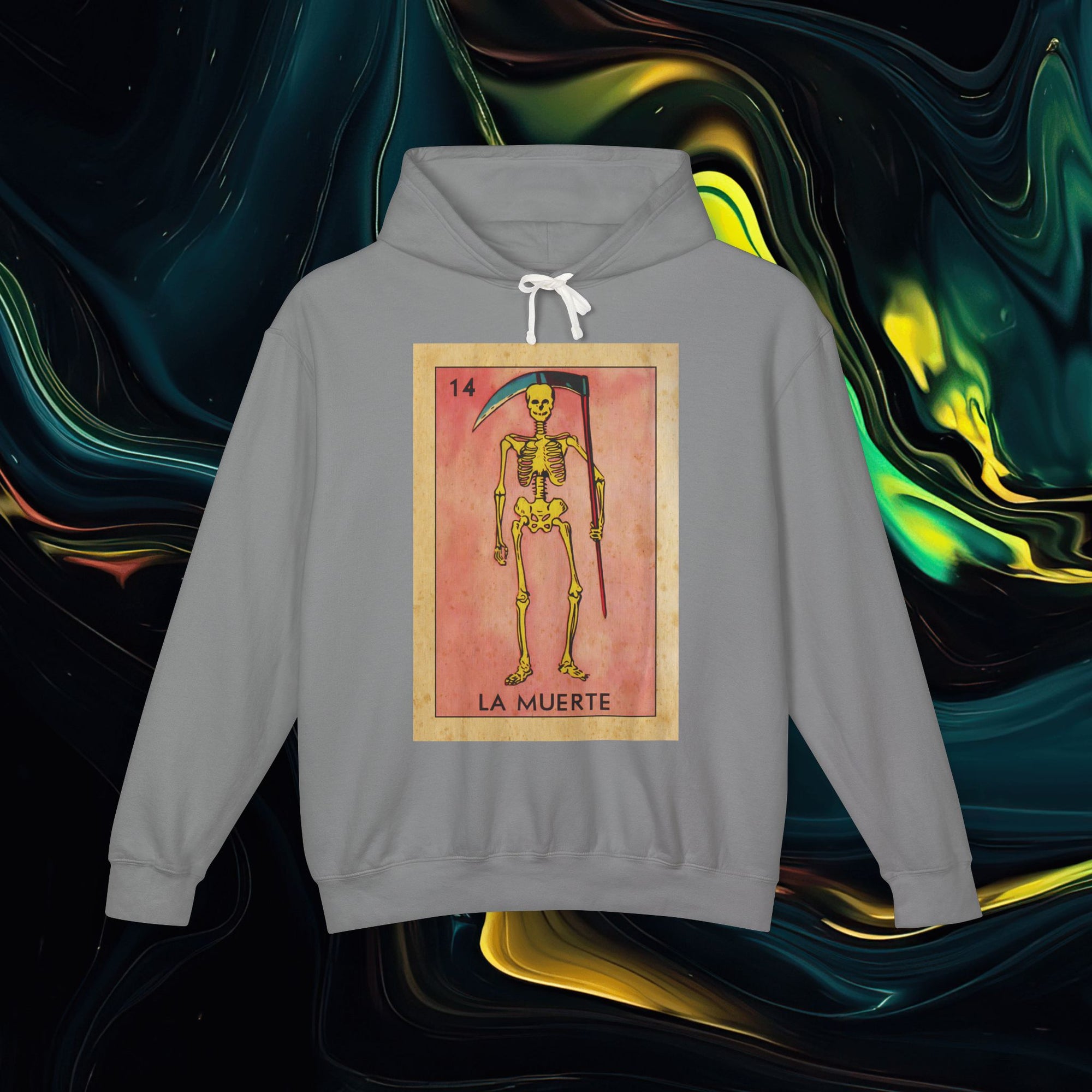 Muerte | Comfort Colors 1467 | Unisex Lightweight Hooded Sweatshirt