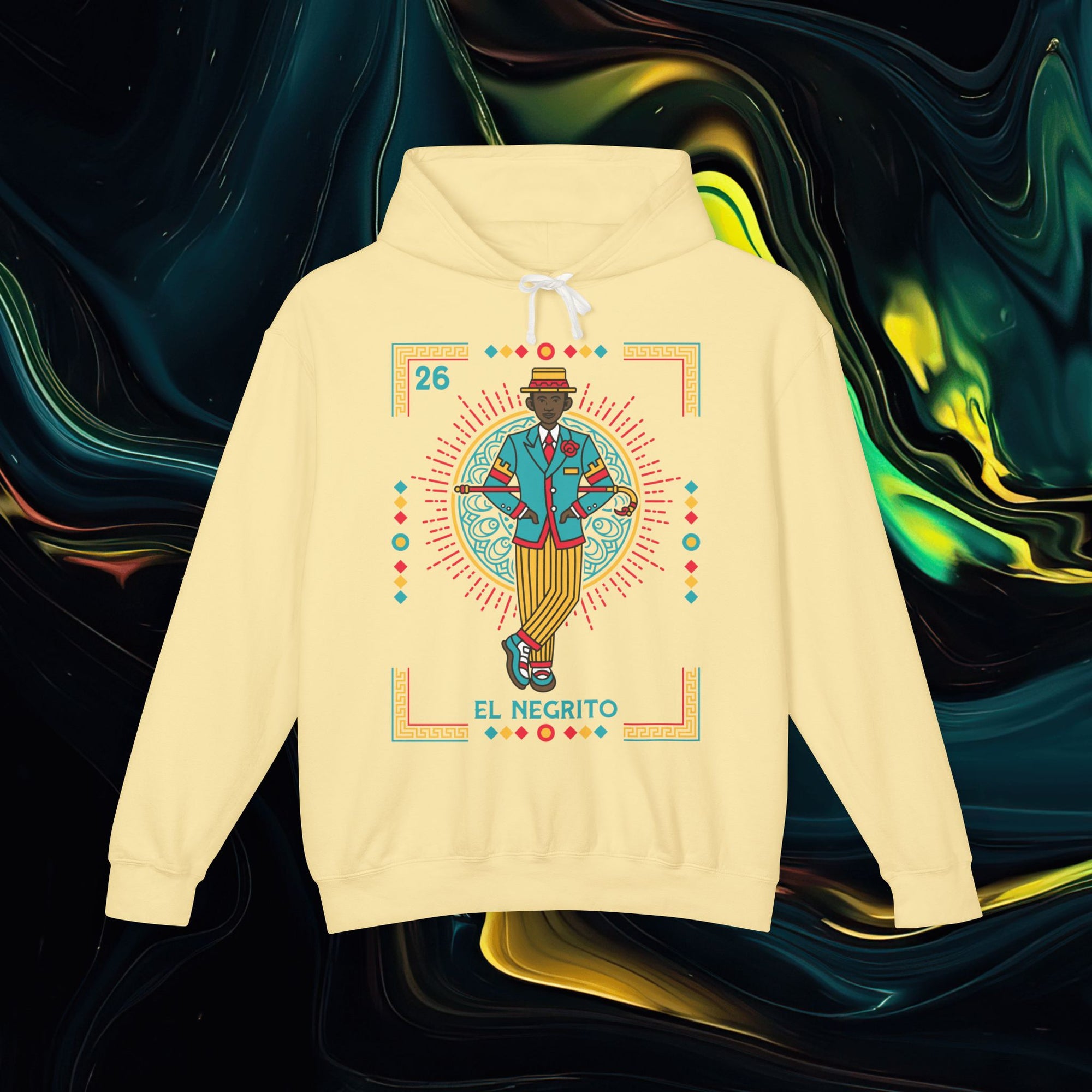 A.K. | Comfort Colors 1467 | Unisex Lightweight Hooded Sweatshirt