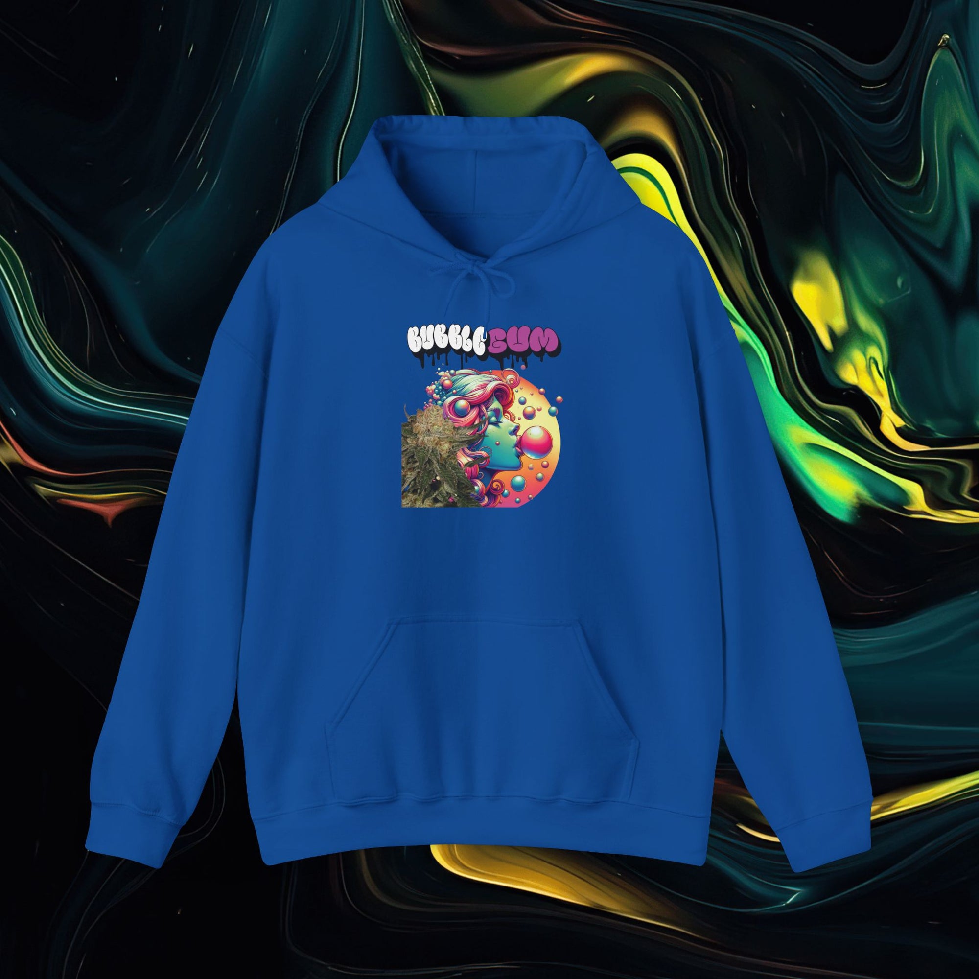 Bubble Gum | Gildan 18500 | Unisex Heavy Blend™ Hooded Sweatshirt