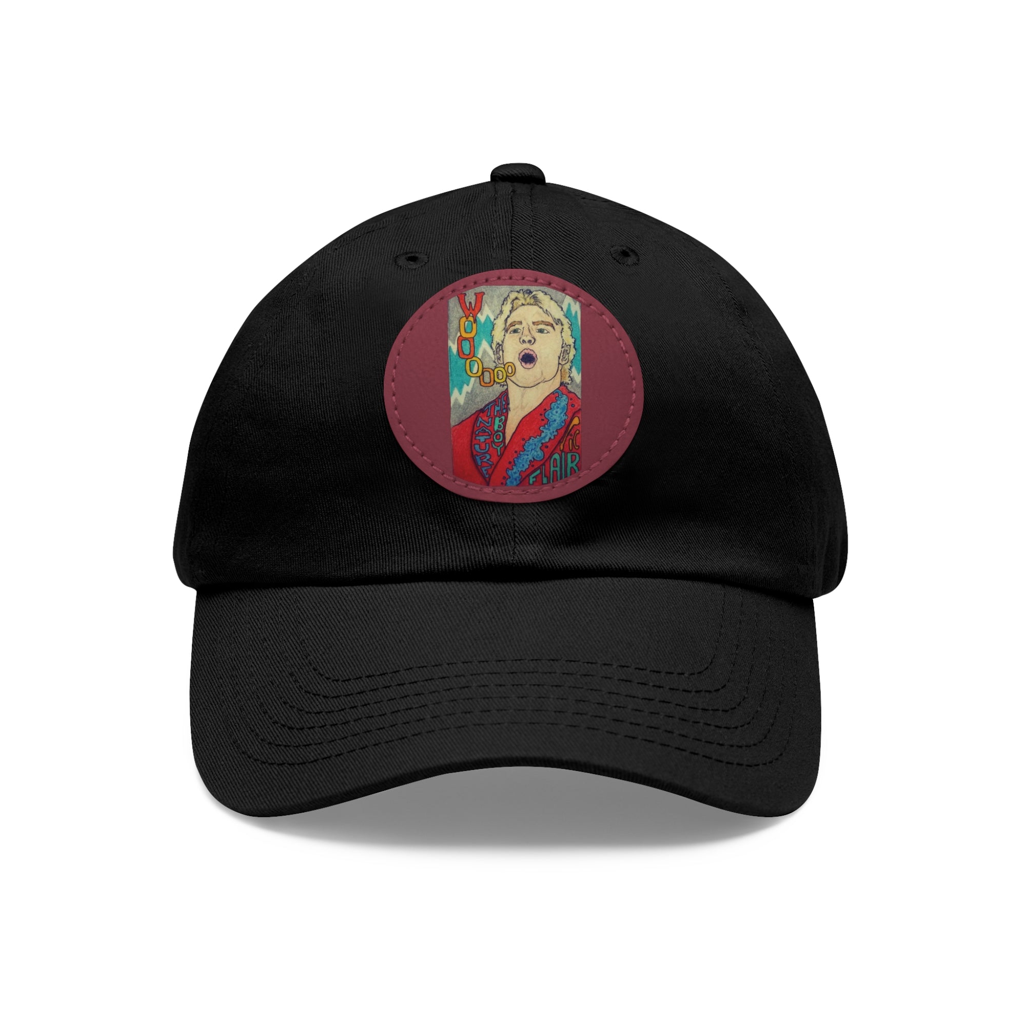 Wooo | Dad Hat with Leather Patch