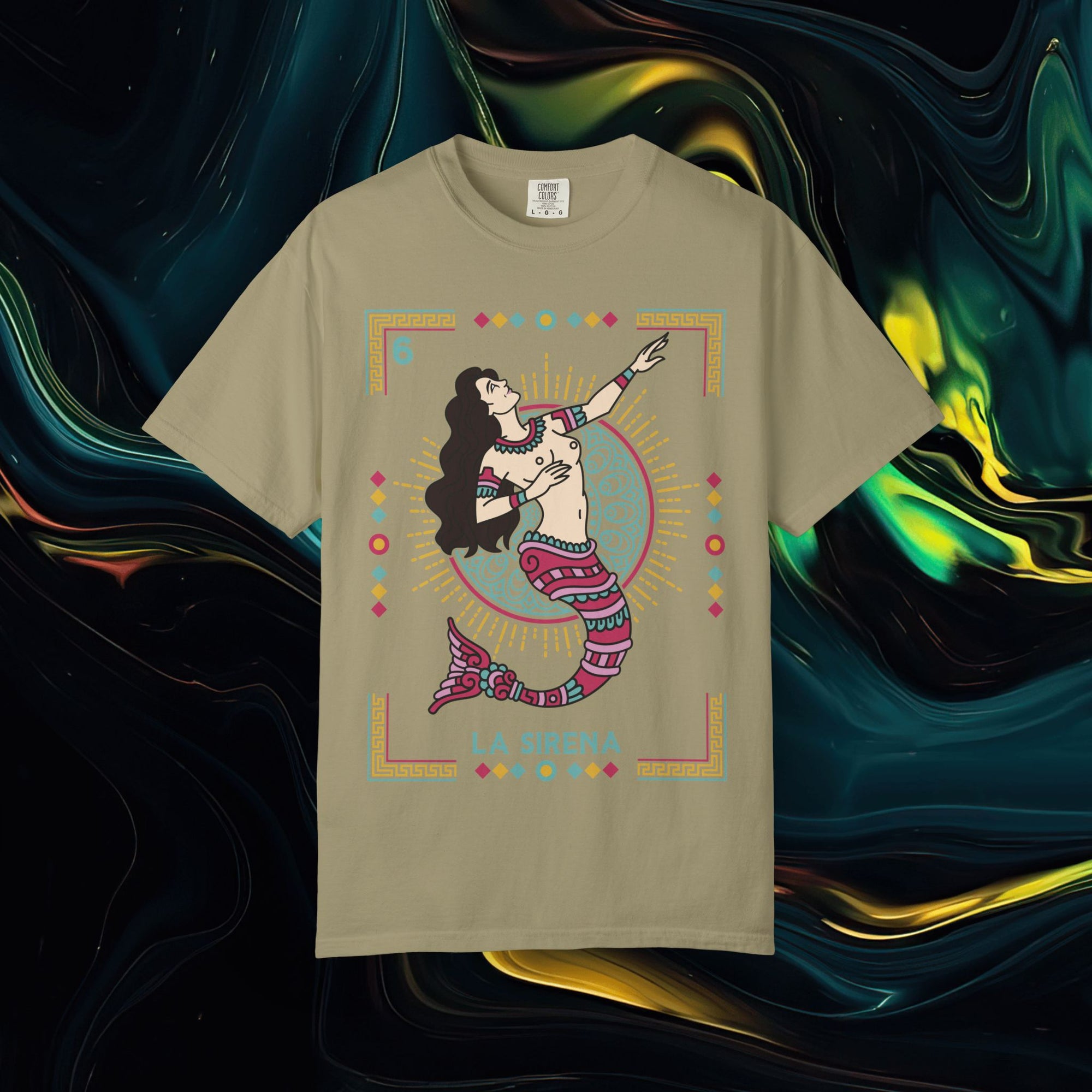 Sirena | Comfort Colors C1717 | Unisex Garment-Dyed T-shirt