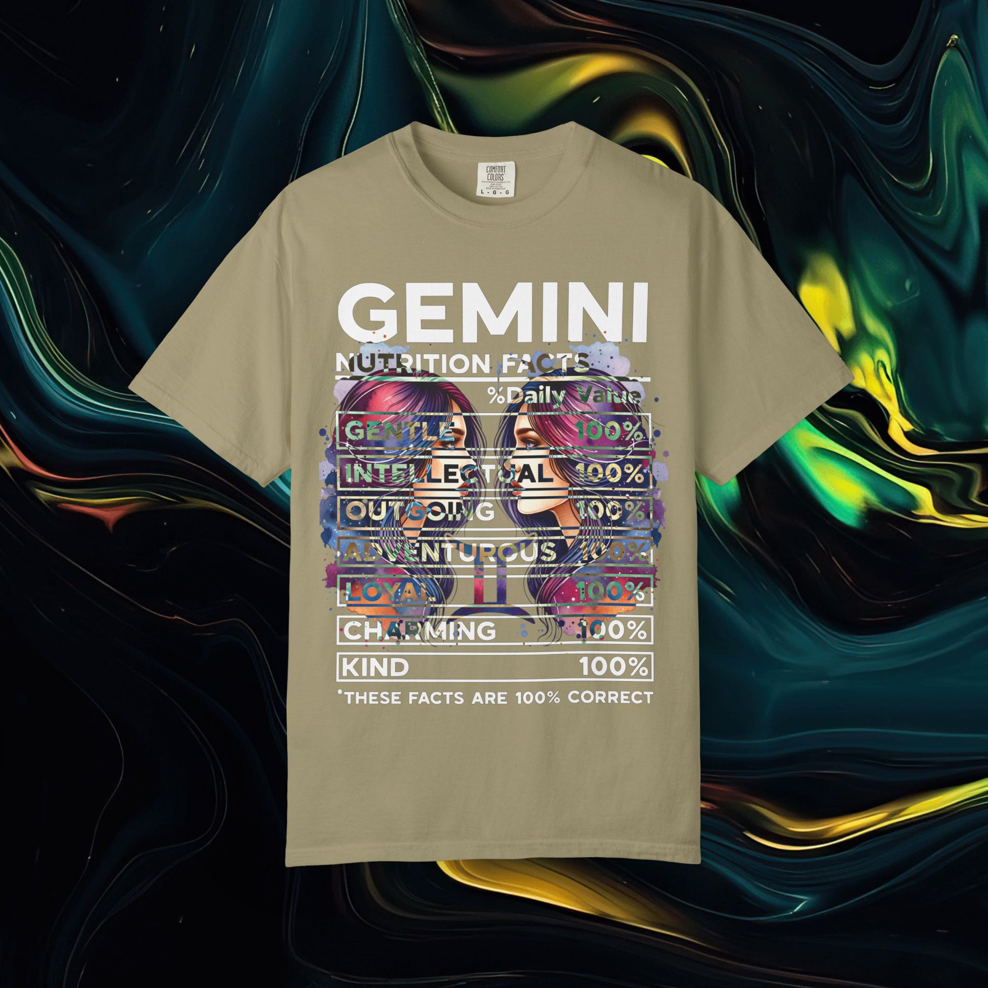 Gemini | Comfort Colors C1717 | Unisex Garment-Dyed T-shirt