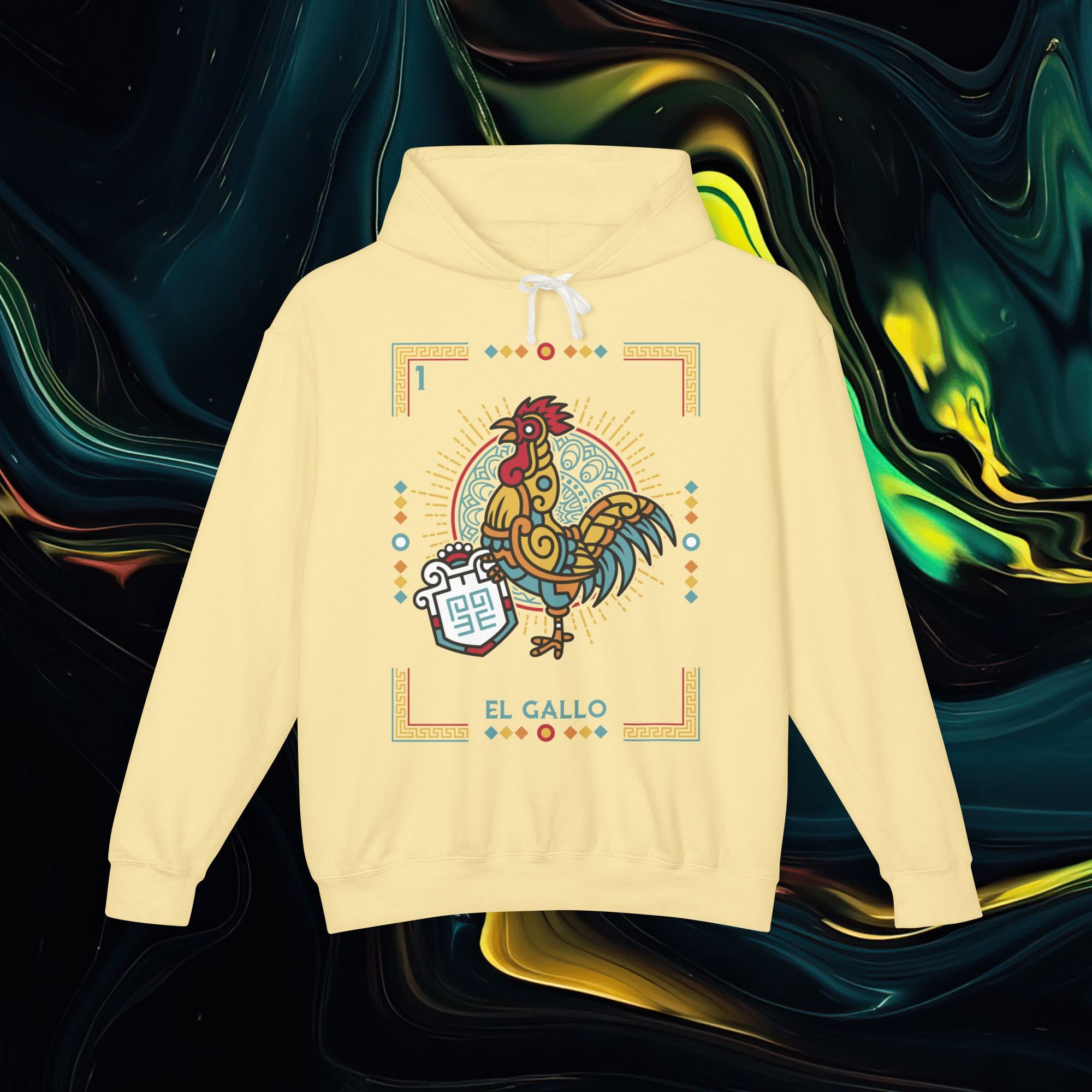 Gallo | Comfort Colors 1467 | Unisex Lightweight Hooded Sweatshirt