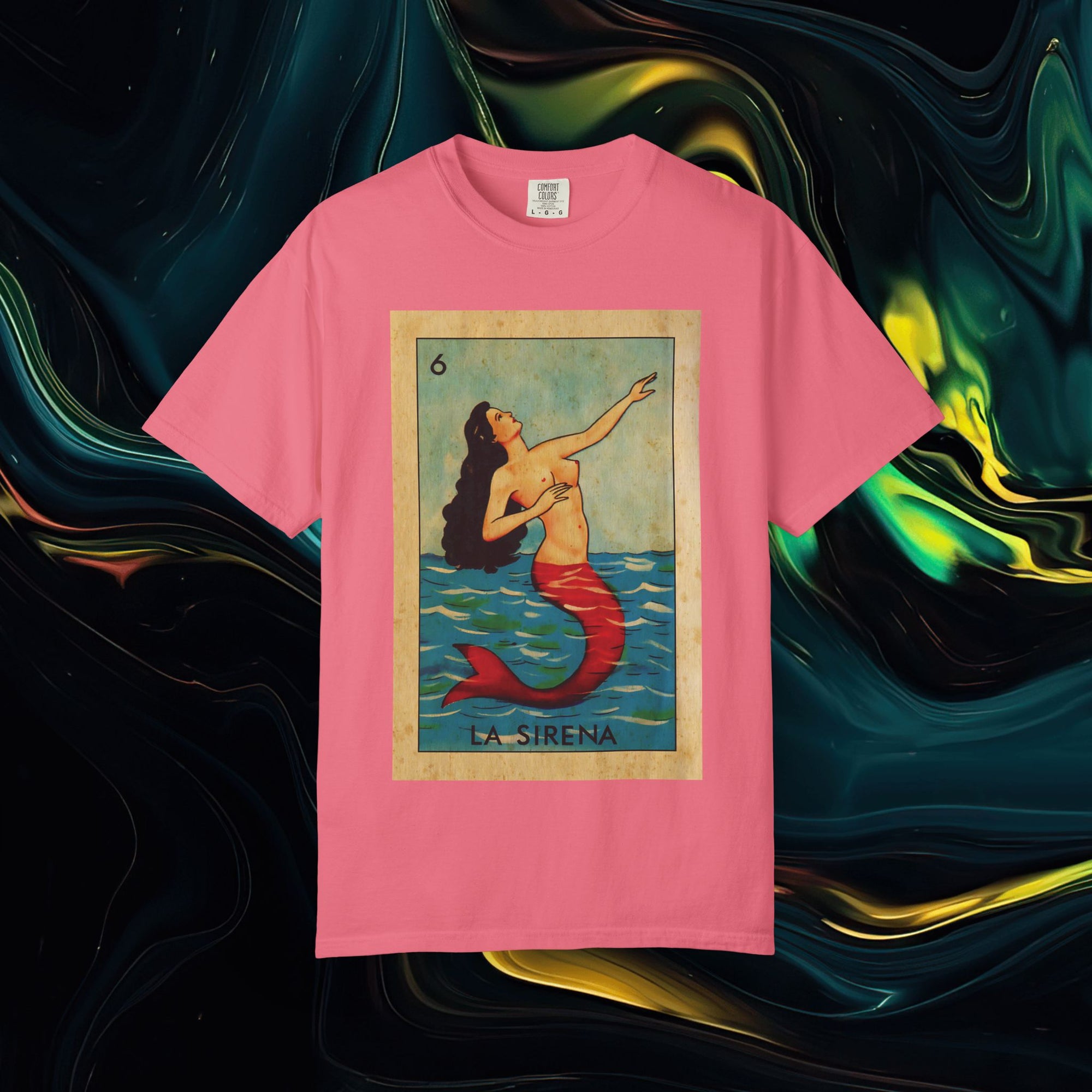 Sirena | Comfort Colors C1717 | Unisex Garment-Dyed T-shirt