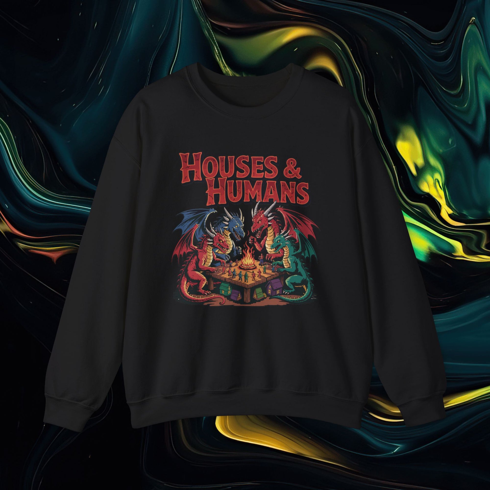 Houses &amp; Humans | Gildan 18000 | Unisex Heavy Blend™ Crewneck Sweatshirt