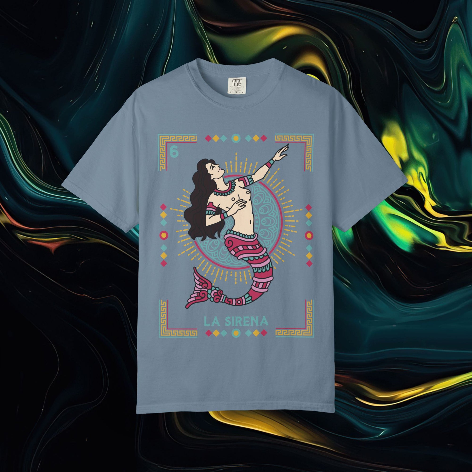 Sirena | Comfort Colors C1717 | Unisex Garment-Dyed T-shirt