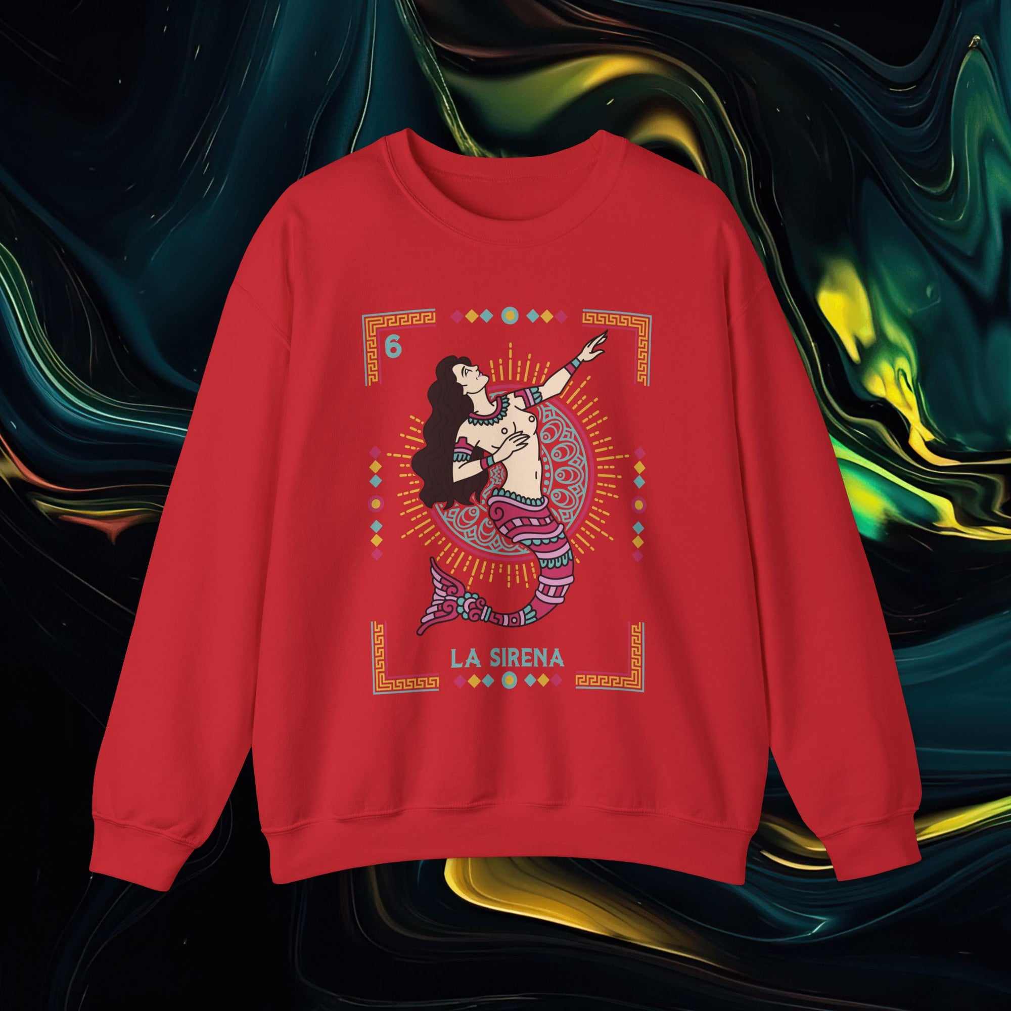 Sirena | Gildan 18000 | Unisex Heavy Blend™ Crewneck Sweatshirt