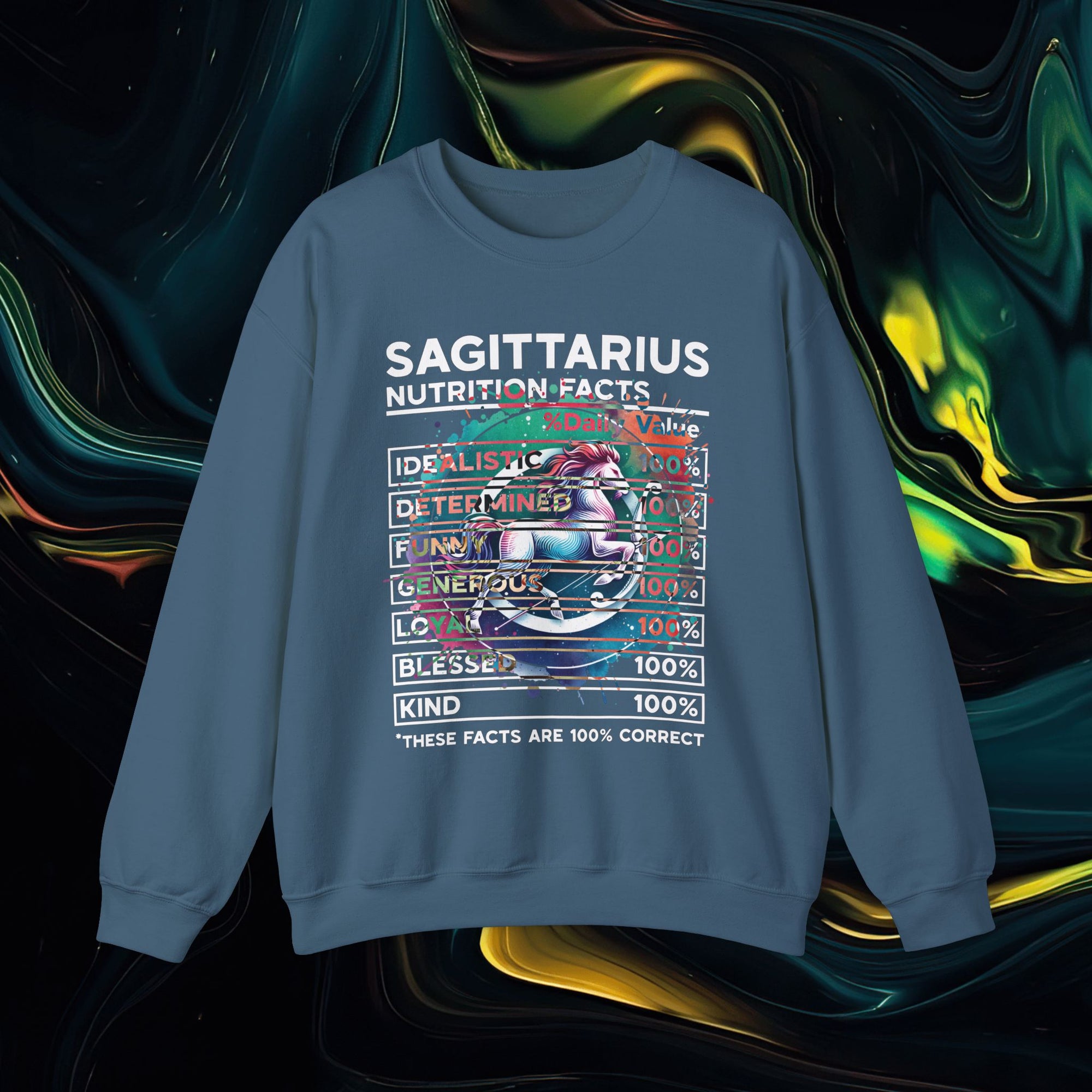 Sagittarius | Gildan 18000 | Unisex Heavy Blend™ Crewneck Sweatshirt