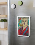 Wooo |  Die-Cut Magnet | Perfect for Wrestling Fans & Collectors