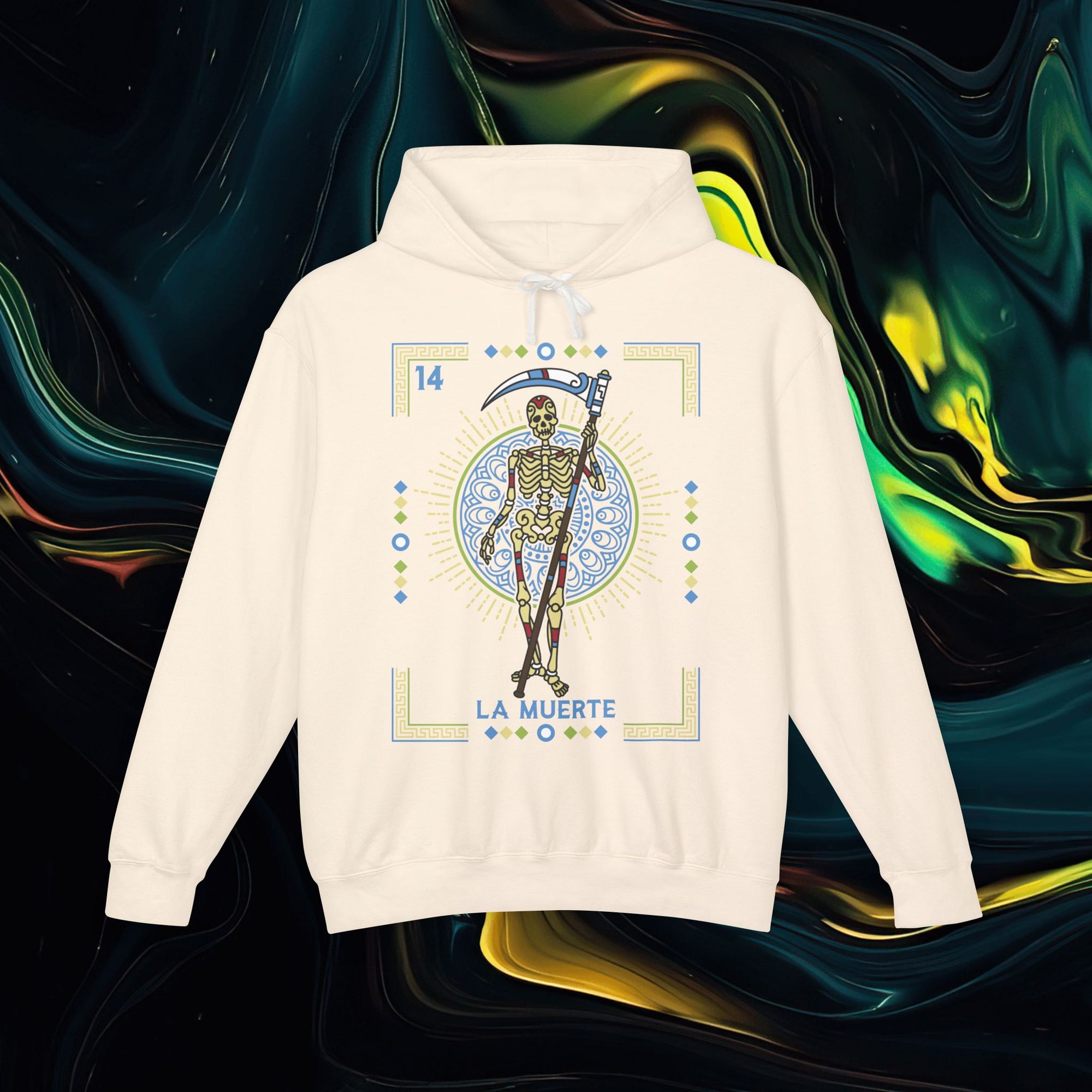 Muerte | Comfort Colors 1467 | Unisex Lightweight Hooded Sweatshirt