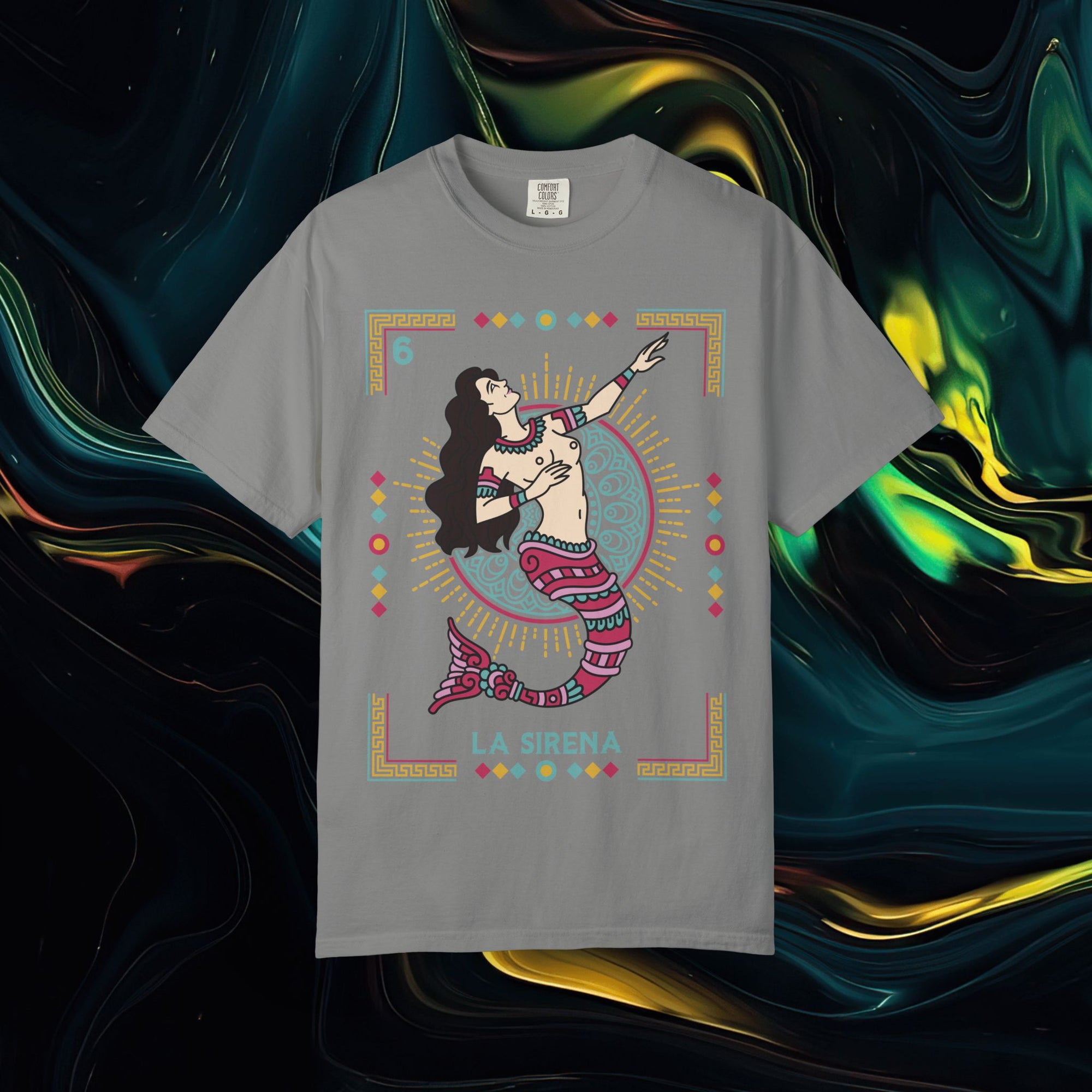 Sirena | Comfort Colors C1717 | Unisex Garment-Dyed T-shirt