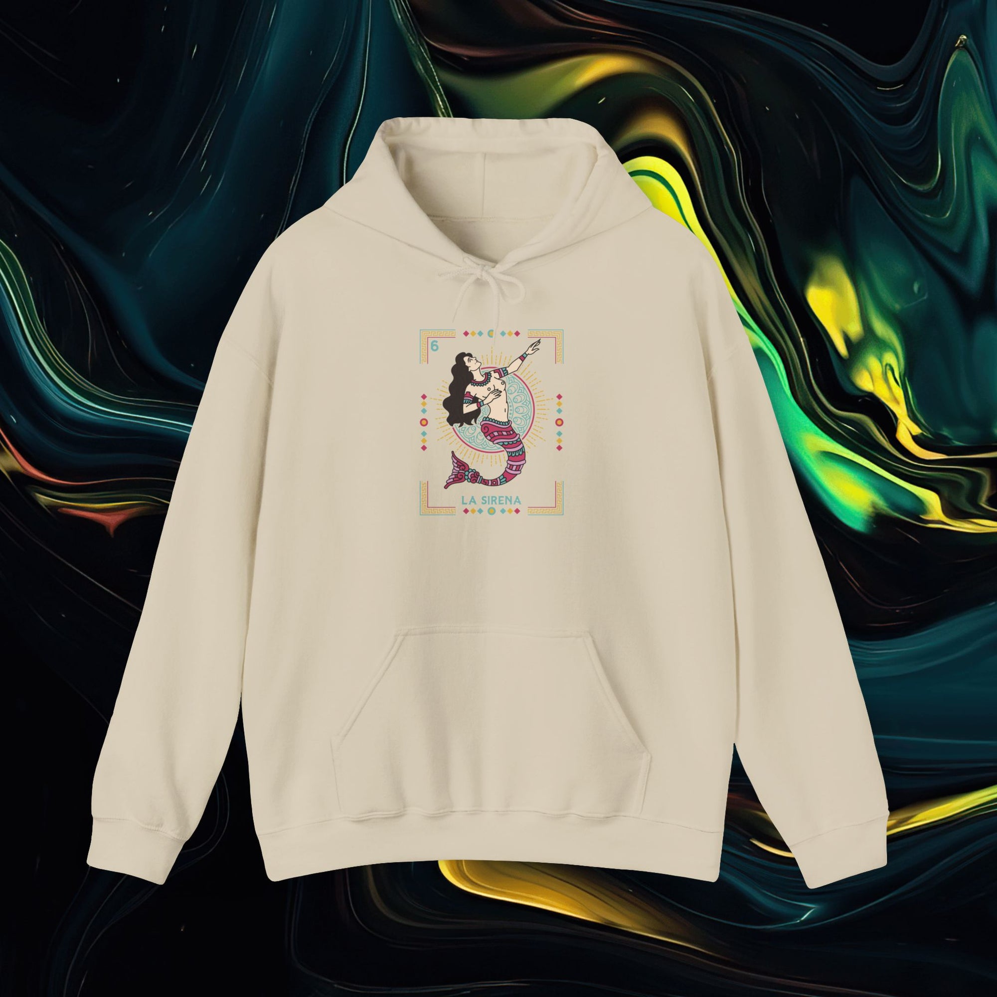 Sirena | Gildan 18500 | Unisex Heavy Blend™ Hooded Sweatshirt