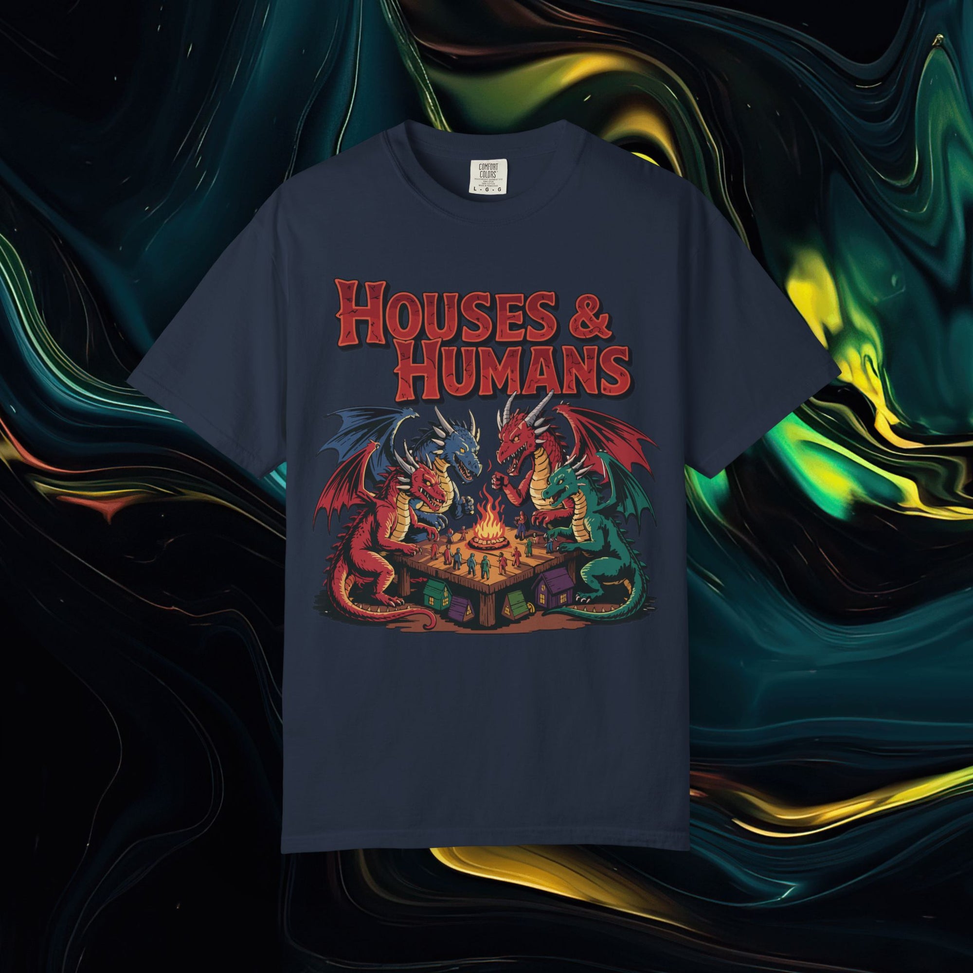 Houses &amp; Humans | Comfort Colors C1717 | Unisex Garment-Dyed T-shirt