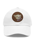 Hybrid | Dad Hat with Leather Patch