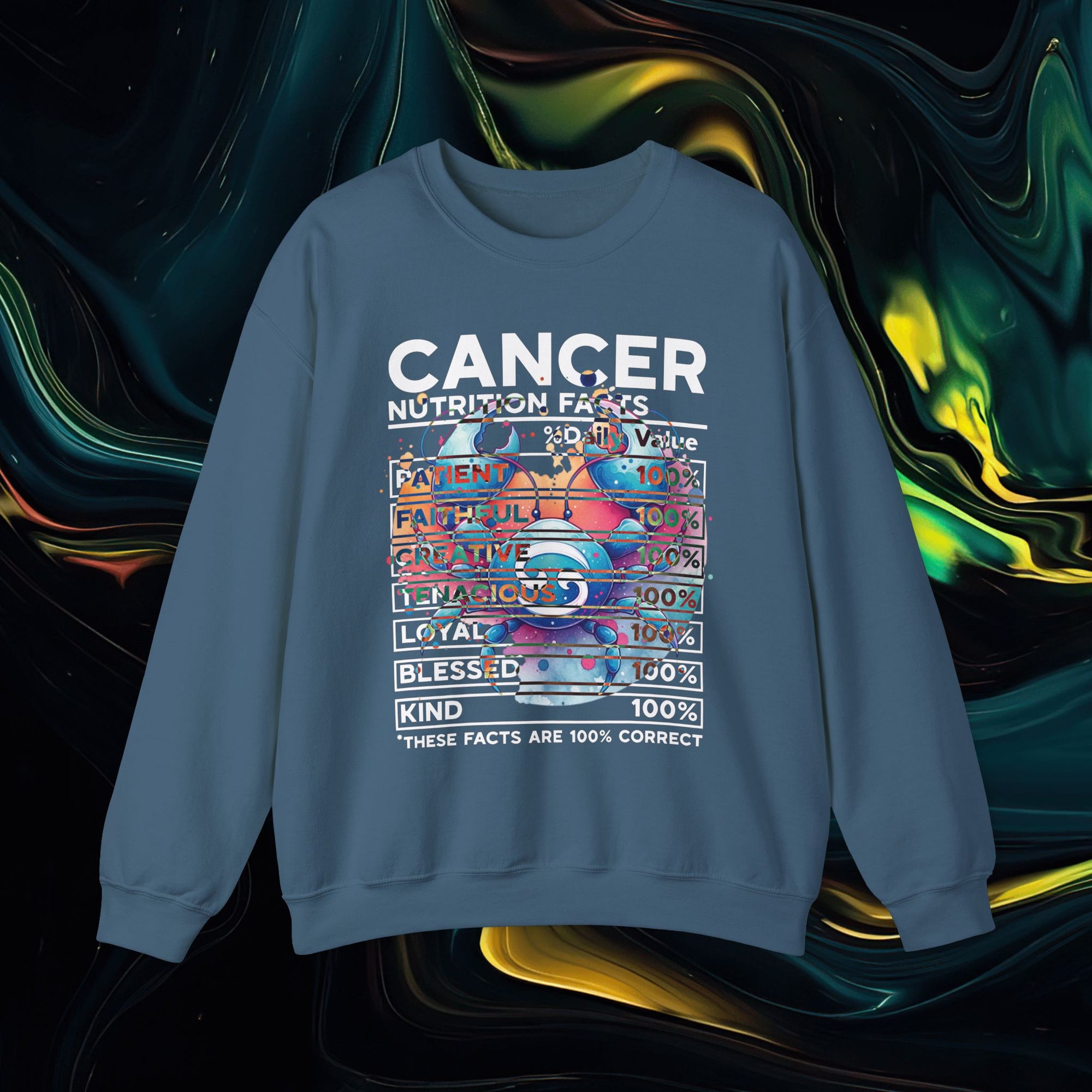 Cancer | Gildan 18000 | Unisex Heavy Blend™ Crewneck Sweatshirt