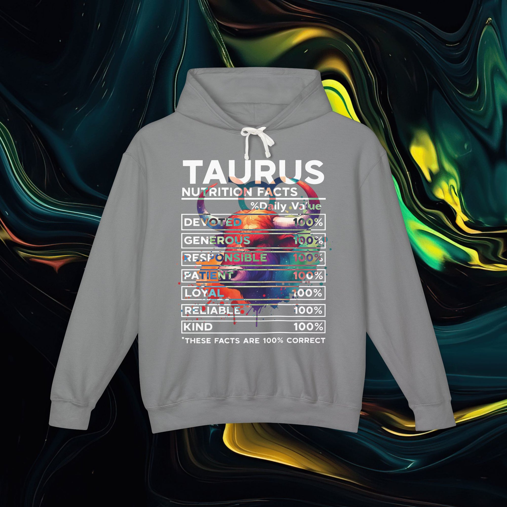 Taurus | Comfort Colors 1467 | Unisex Lightweight Hooded Sweatshirt