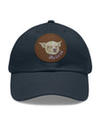 Hybrid | Dad Hat with Leather Patch
