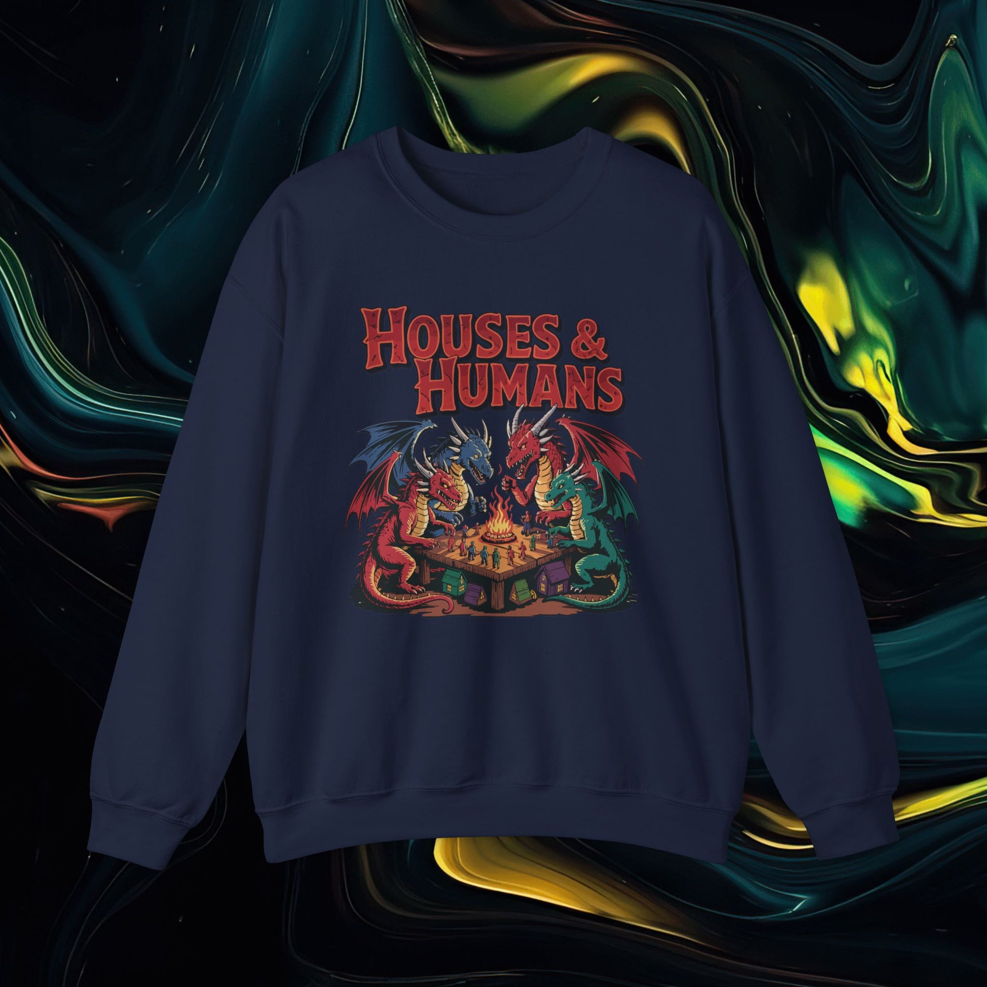 Houses &amp; Humans | Gildan 18000 | Unisex Heavy Blend™ Crewneck Sweatshirt