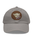 Hybrid | Dad Hat with Leather Patch