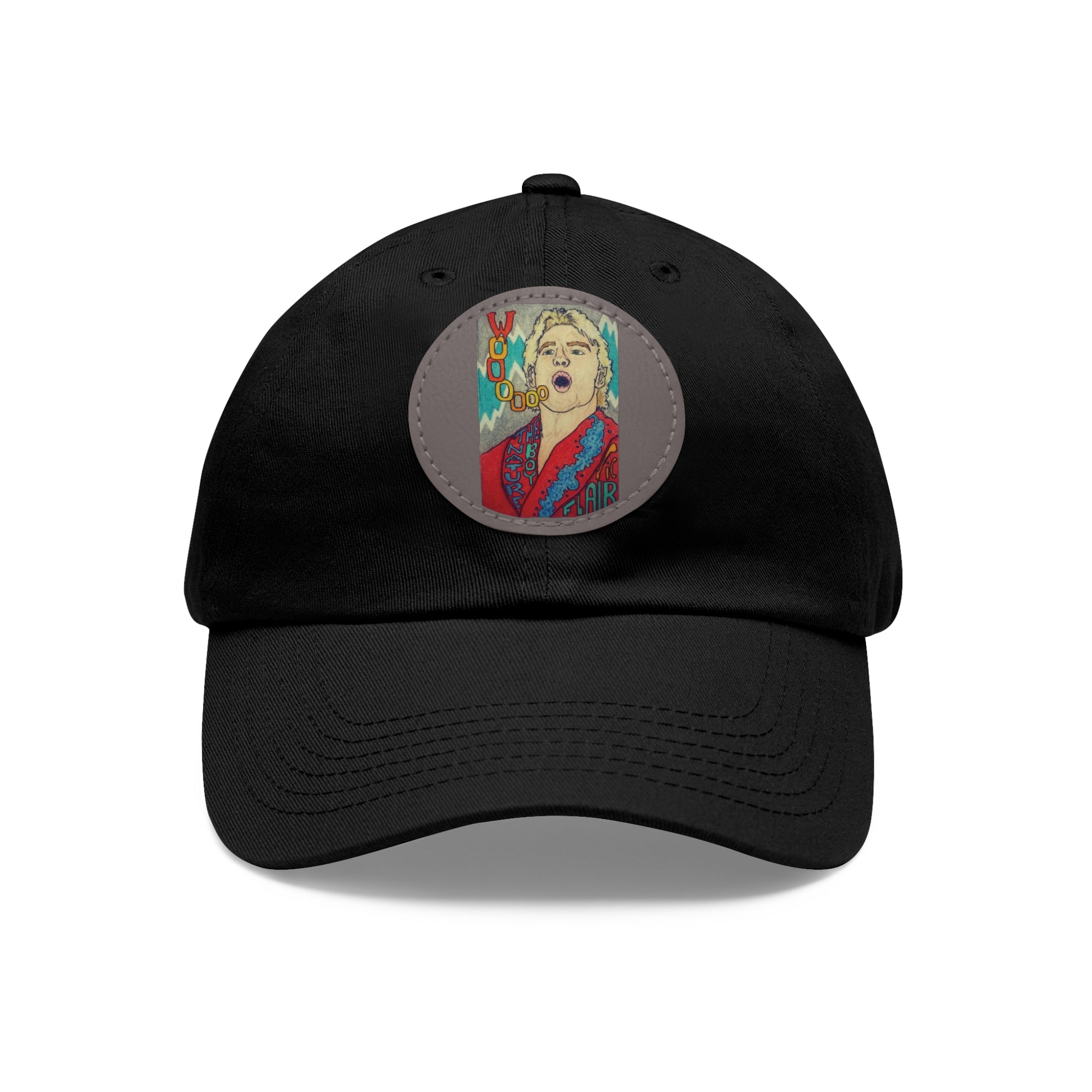 Wooo | Dad Hat with Leather Patch