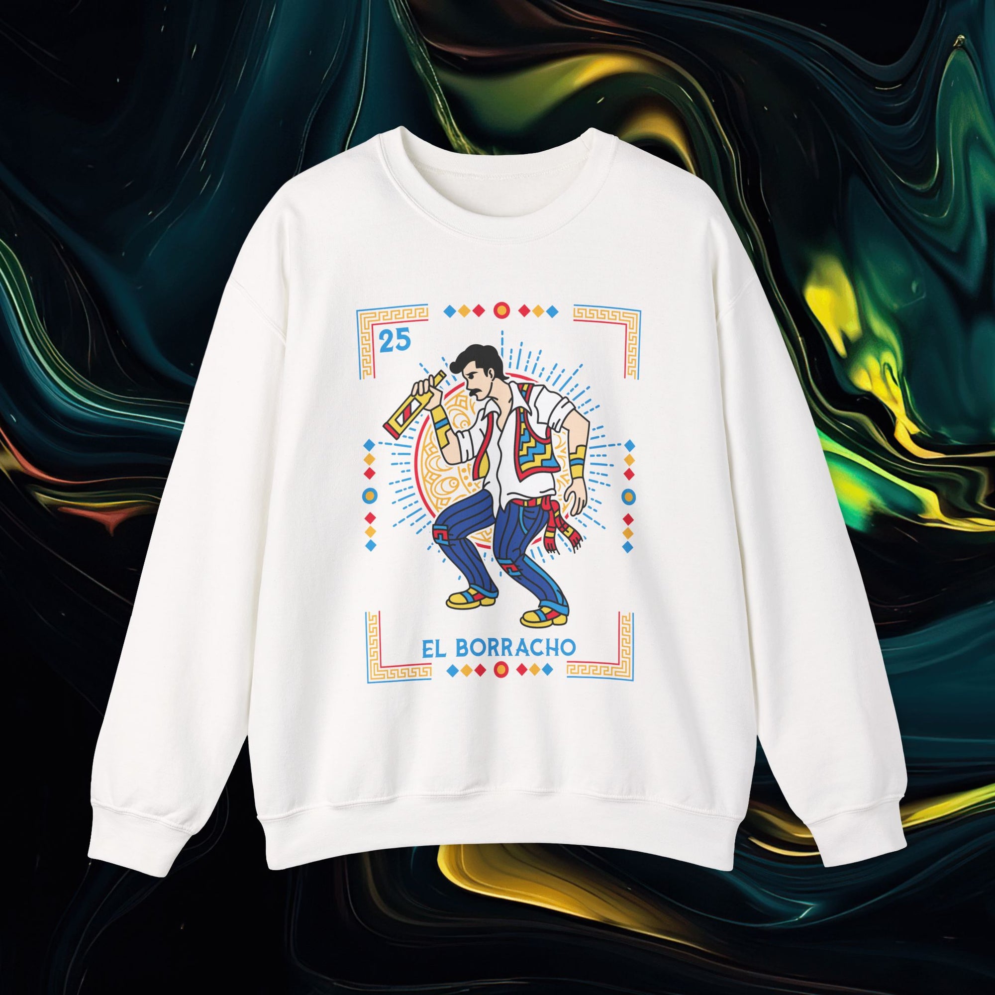 Borracho | Gildan 18000 | Unisex Heavy Blend™ Crewneck Sweatshirt