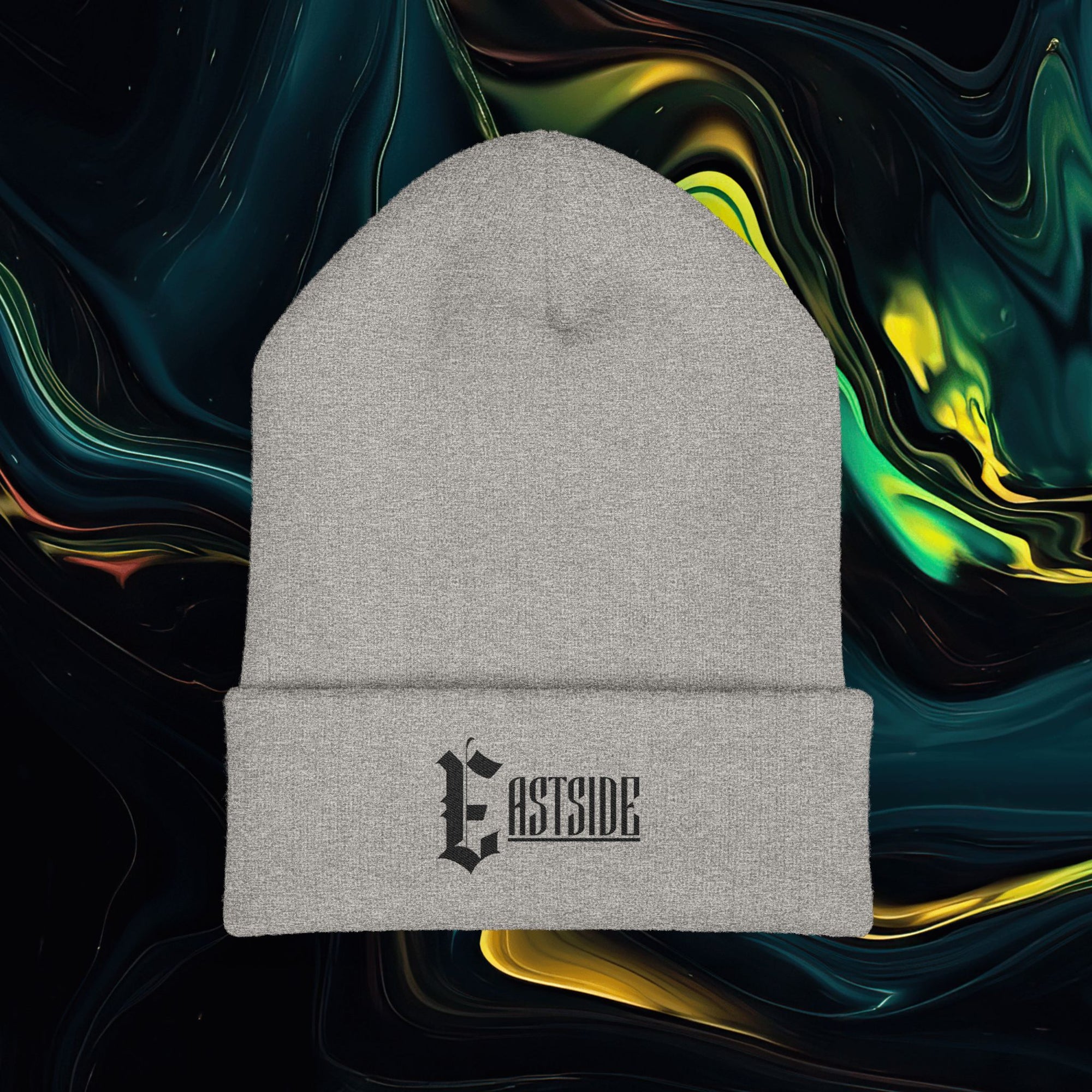 Eastside | Classic Embroidered Cuffed Beanie - Stylish Streetwear Accessory