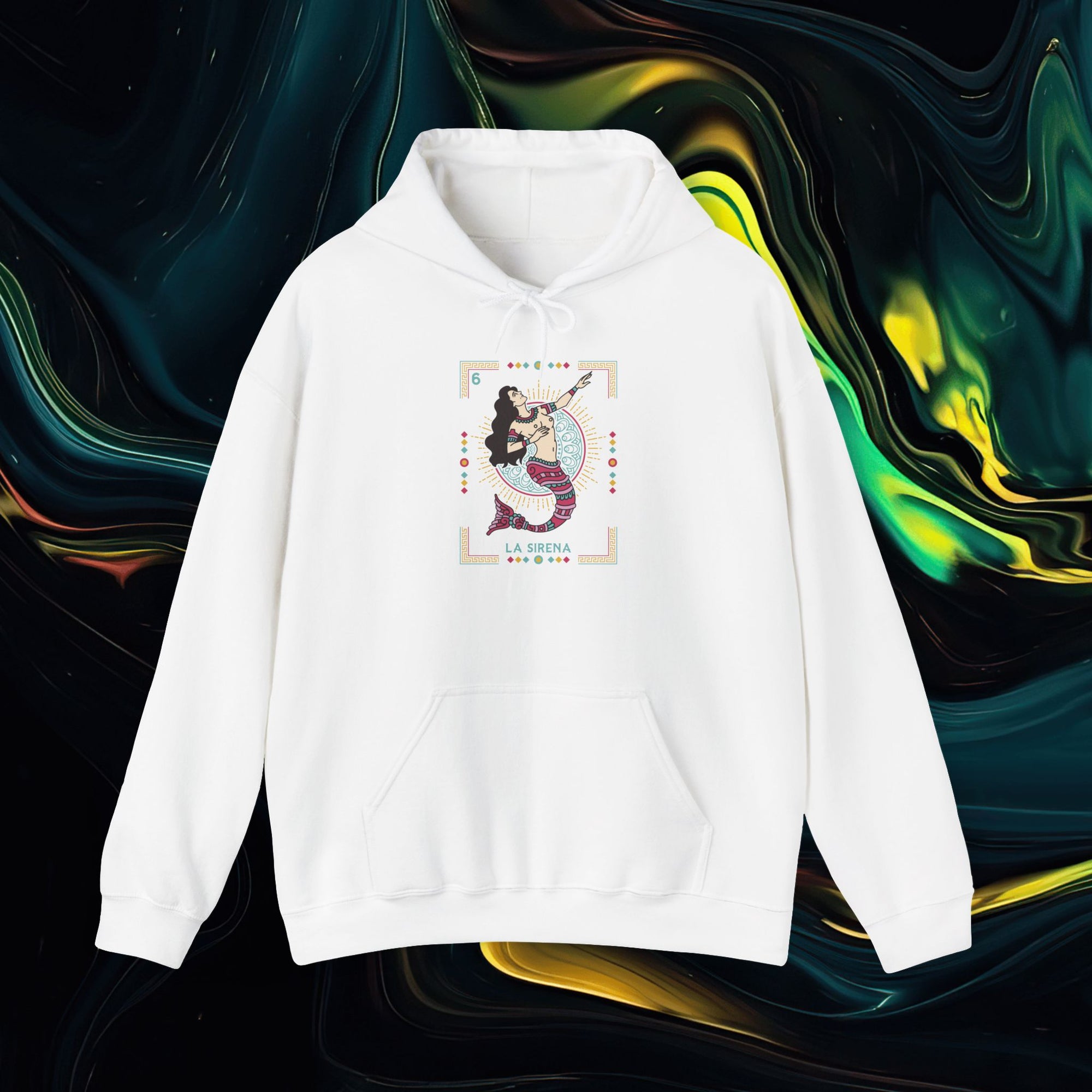 Sirena | Gildan 18500 | Unisex Heavy Blend™ Hooded Sweatshirt