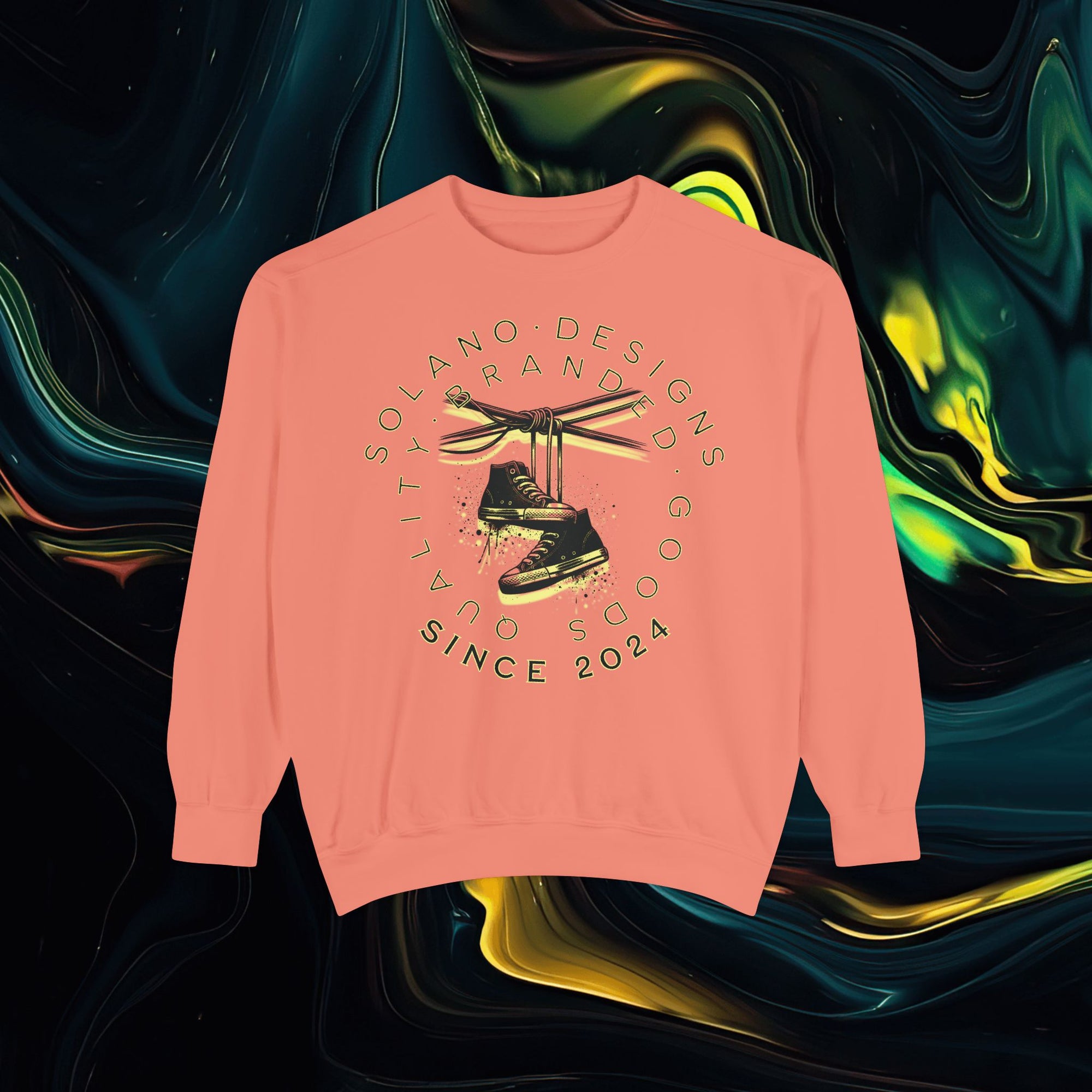 Chuck&#39;em | Comfort Colors 1566 Unisex Garment-Dyed Sweatshirt