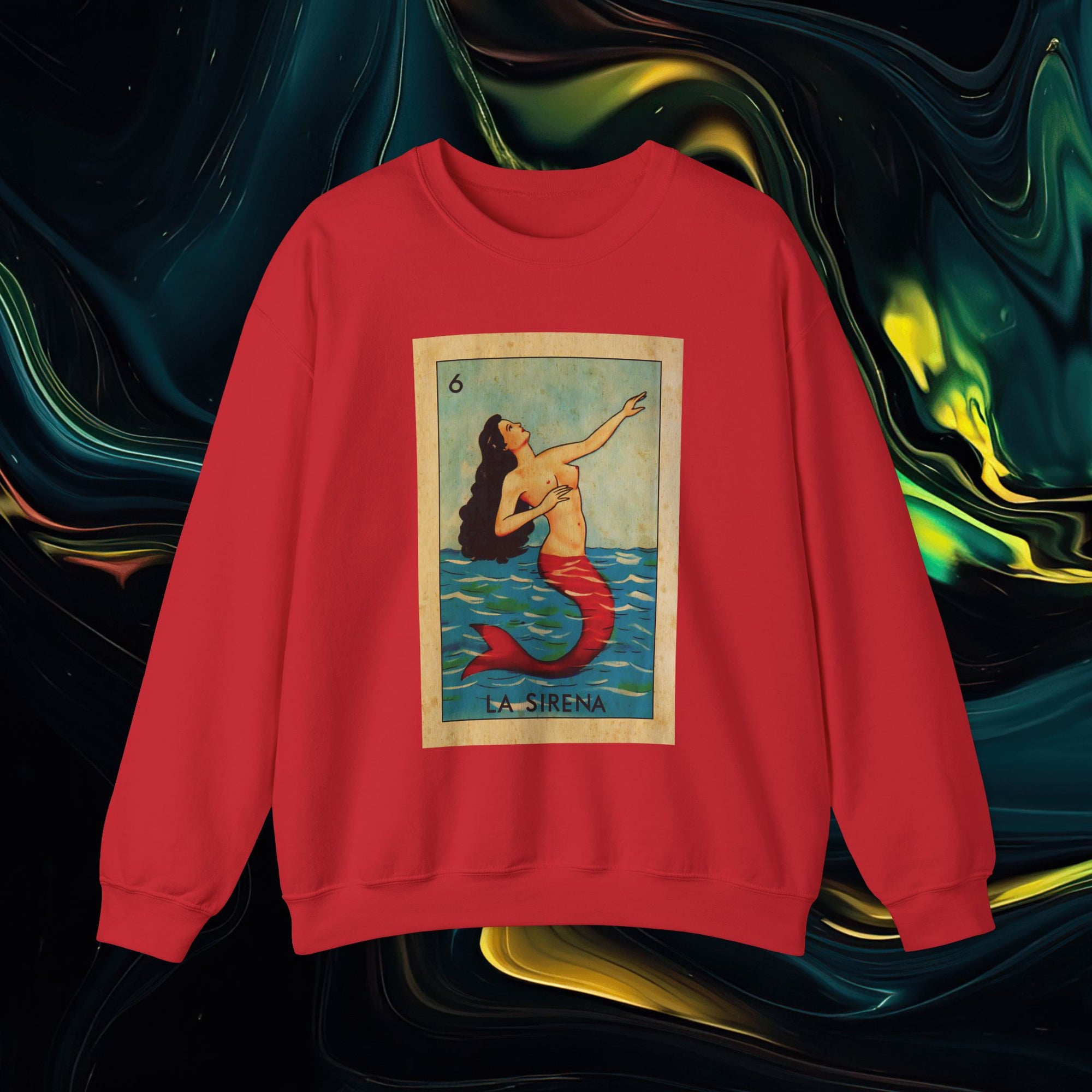 Sirena | Gildan 18000 | Unisex Heavy Blend™ Crewneck Sweatshirt