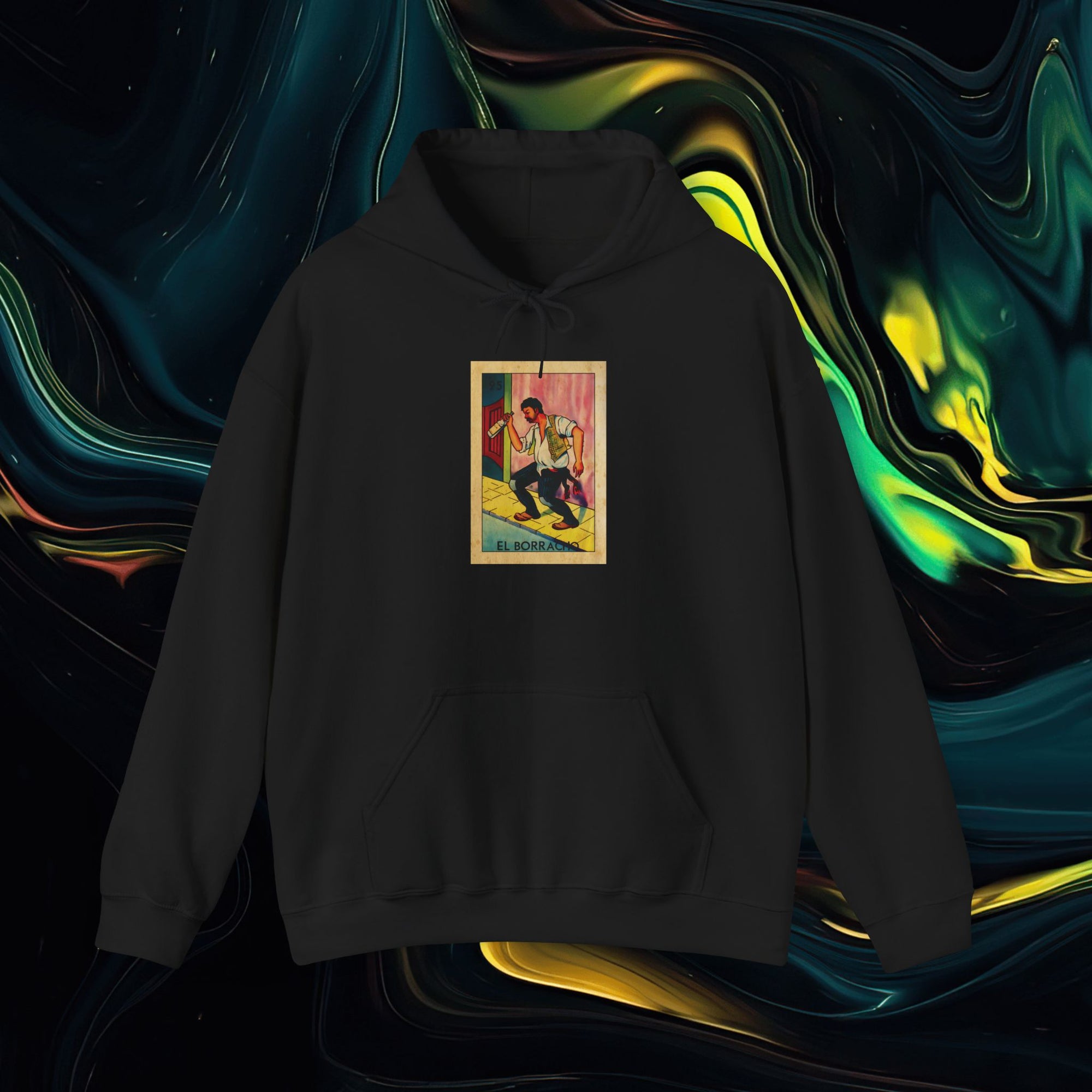 Borracho | Gildan 18500 | Unisex Heavy Blend™ Hooded Sweatshirt